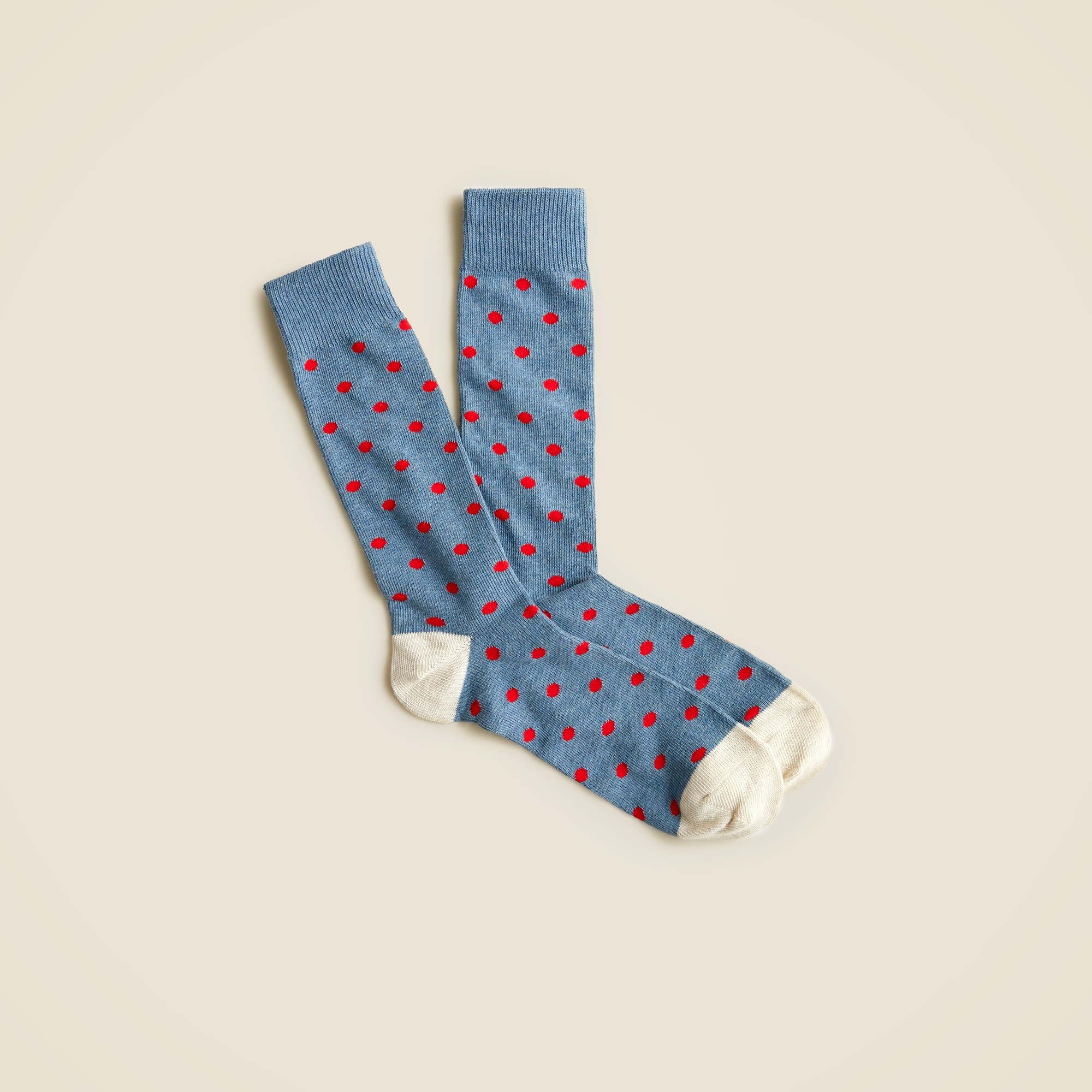 mens Medium-dot cotton socks