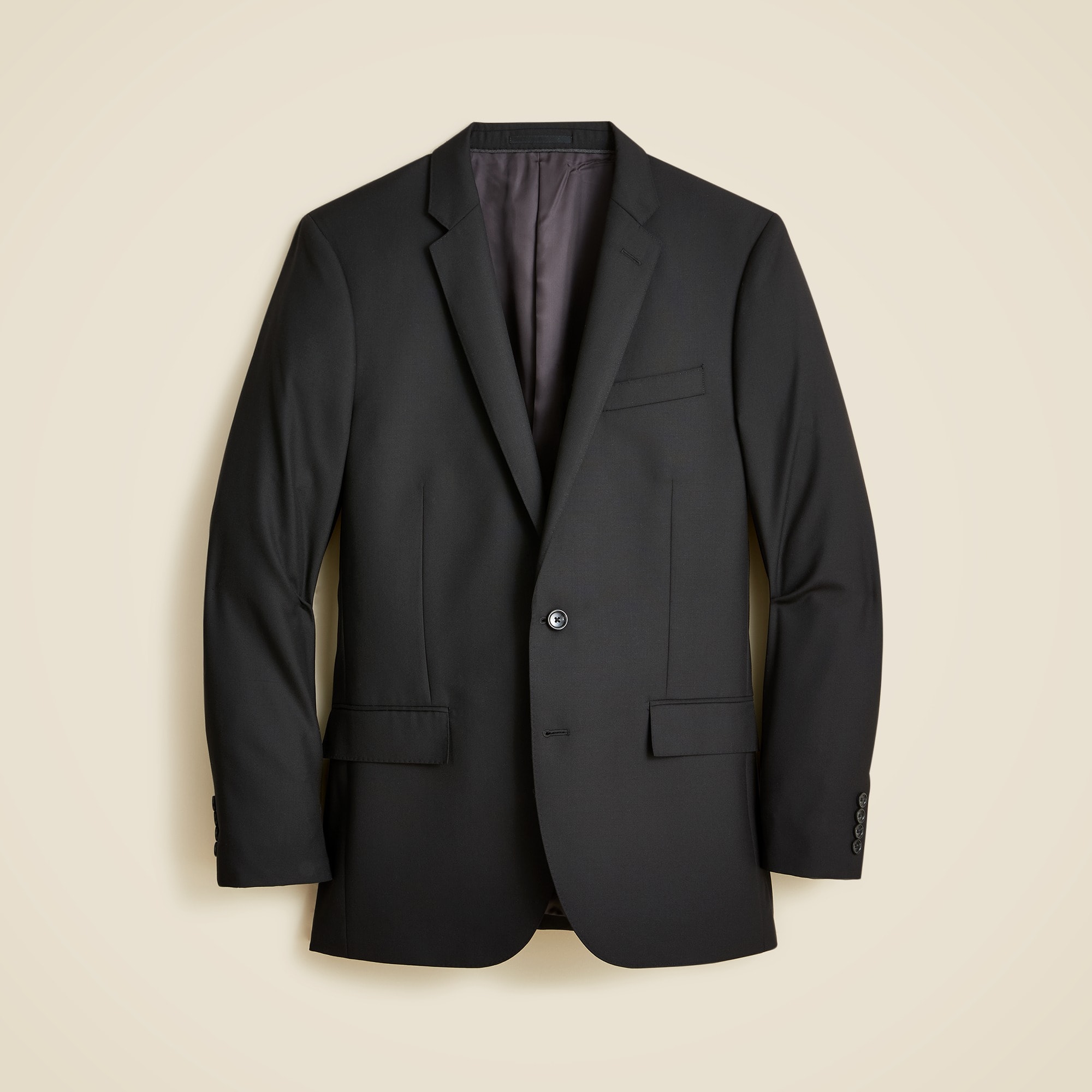 mens Ludlow Slim-fit suit jacket with double vent in Italian wool