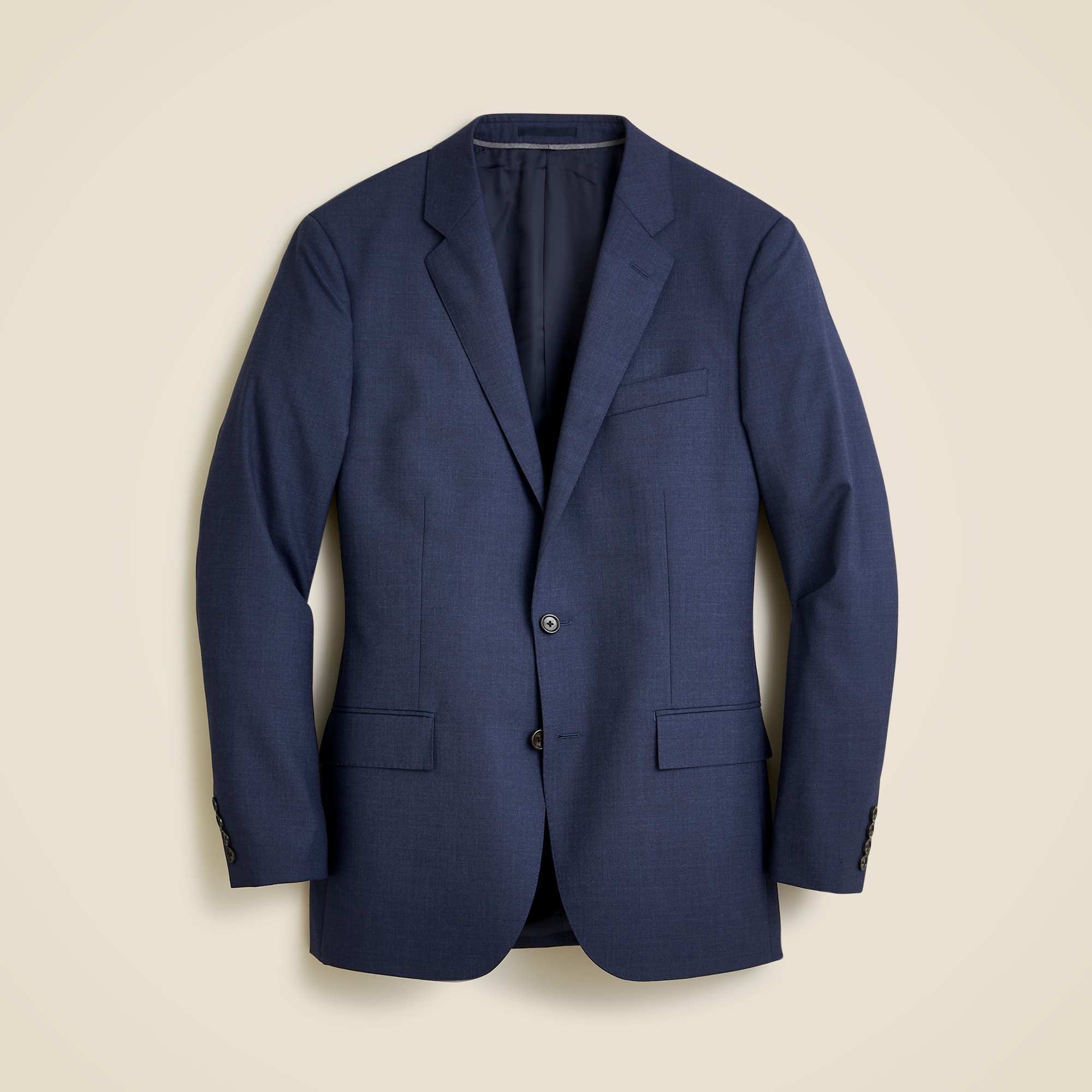  Ludlow Slim-fit suit jacket with double vent in Italian wool