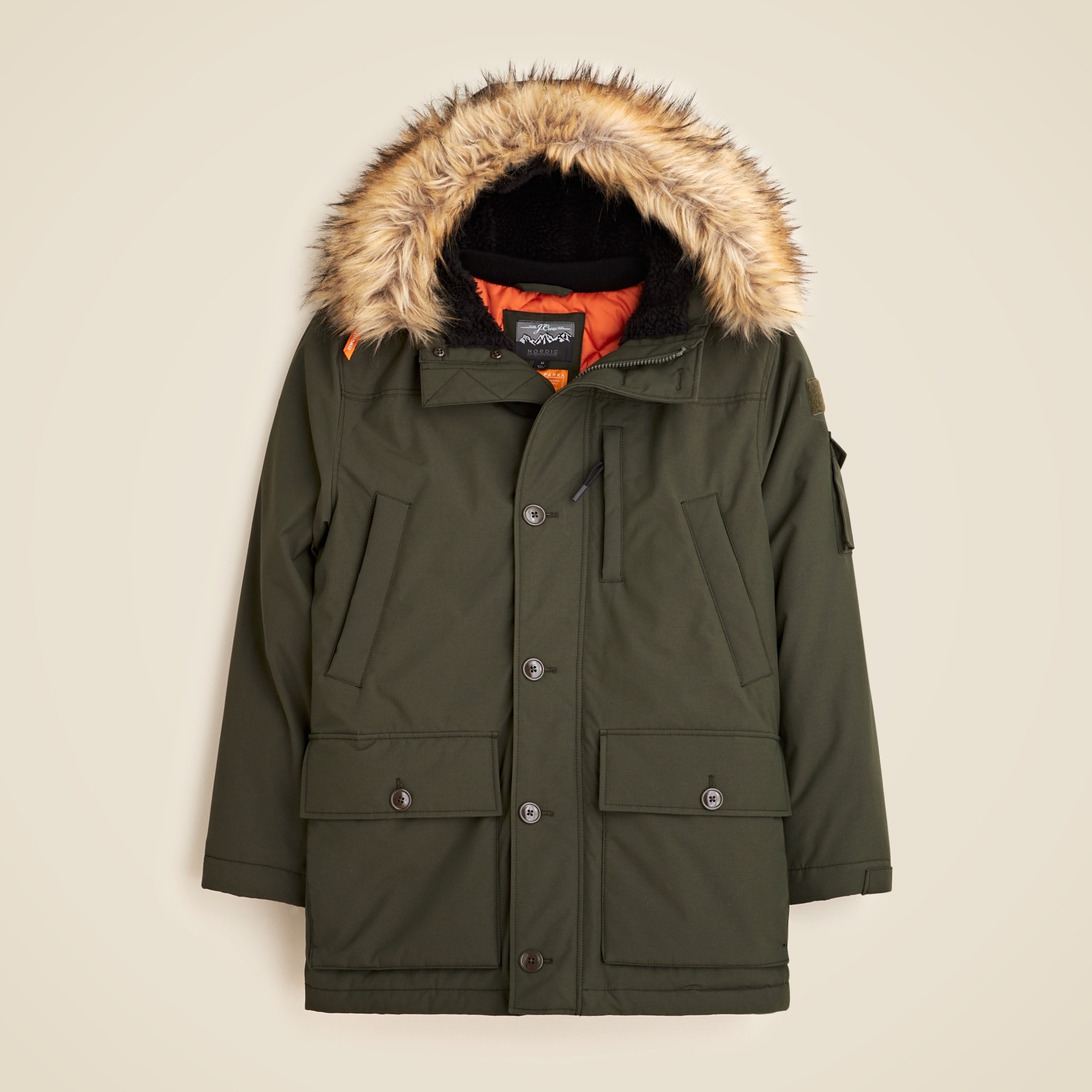 mens Nordic parka with  PrimaLoft&reg;