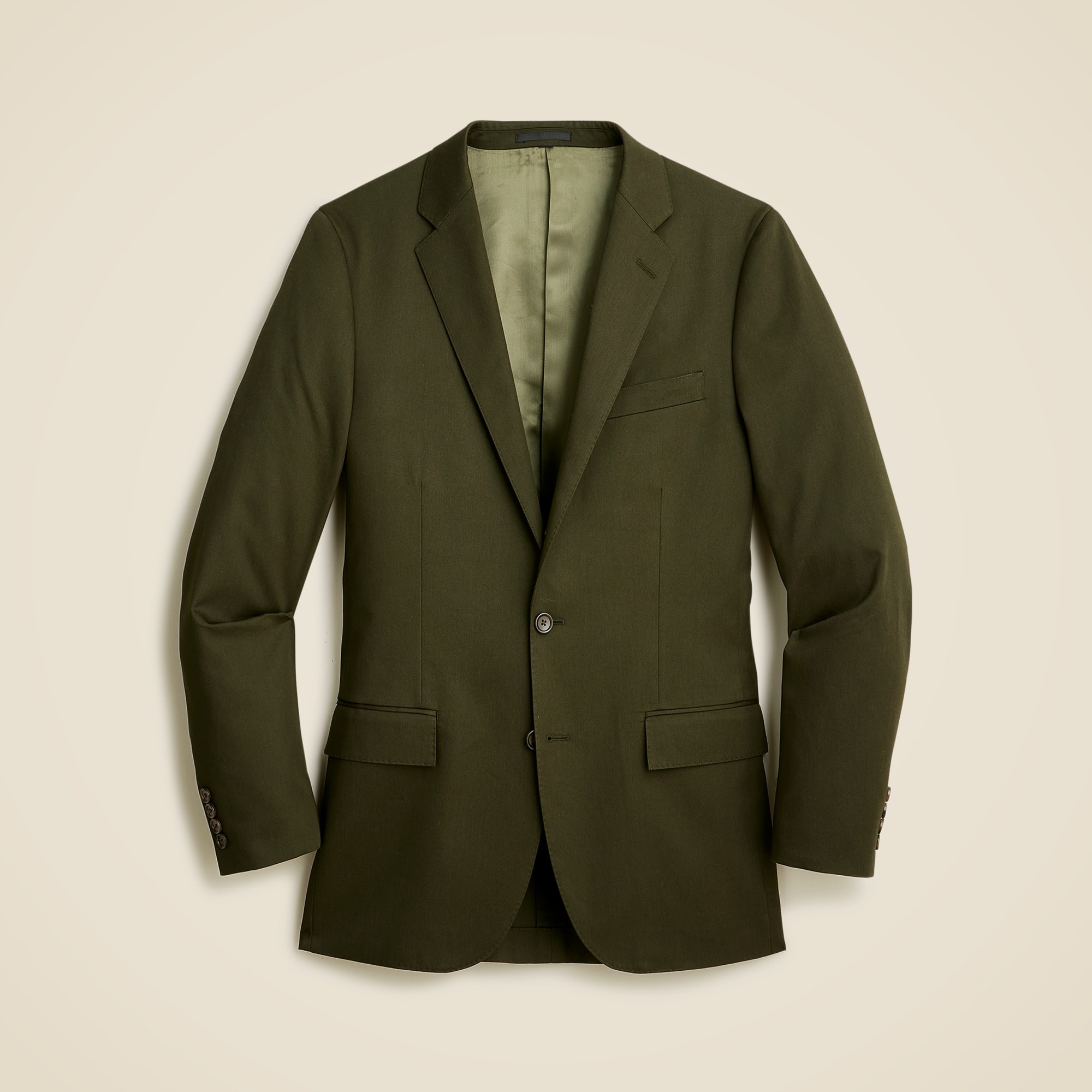 Ludlow Slim-fit suit jacket in Italian chino