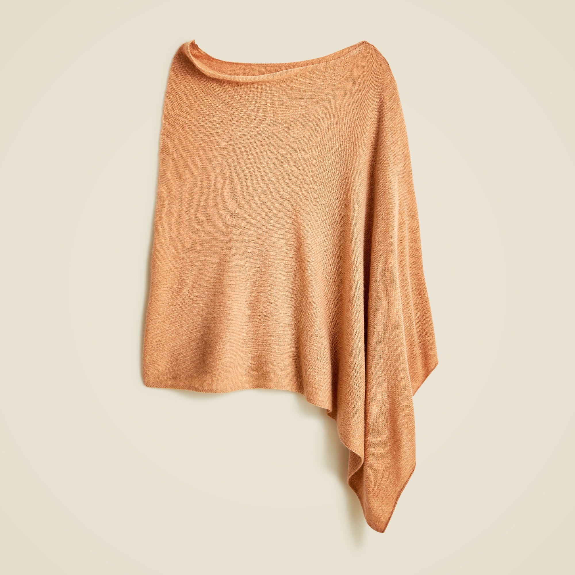 womens Cashmere-wool blend poncho