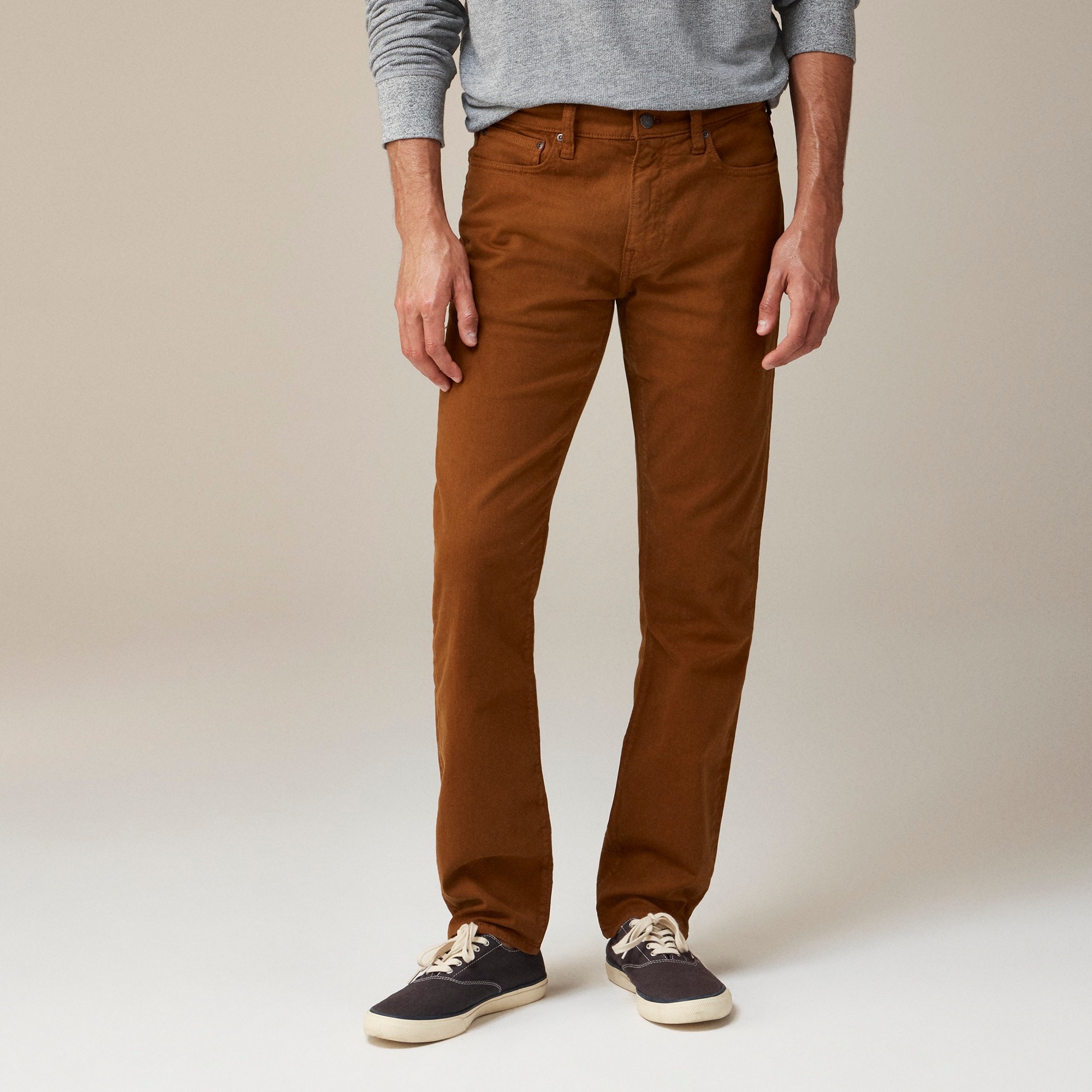 mens 484 Slim-fit garment-dyed five-pocket pant