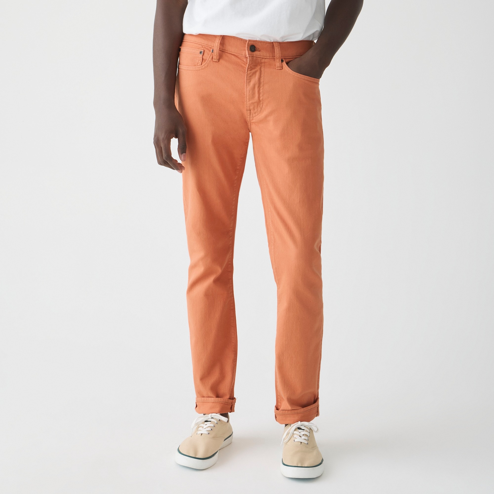 mens 484 Slim-fit garment-dyed five-pocket pant