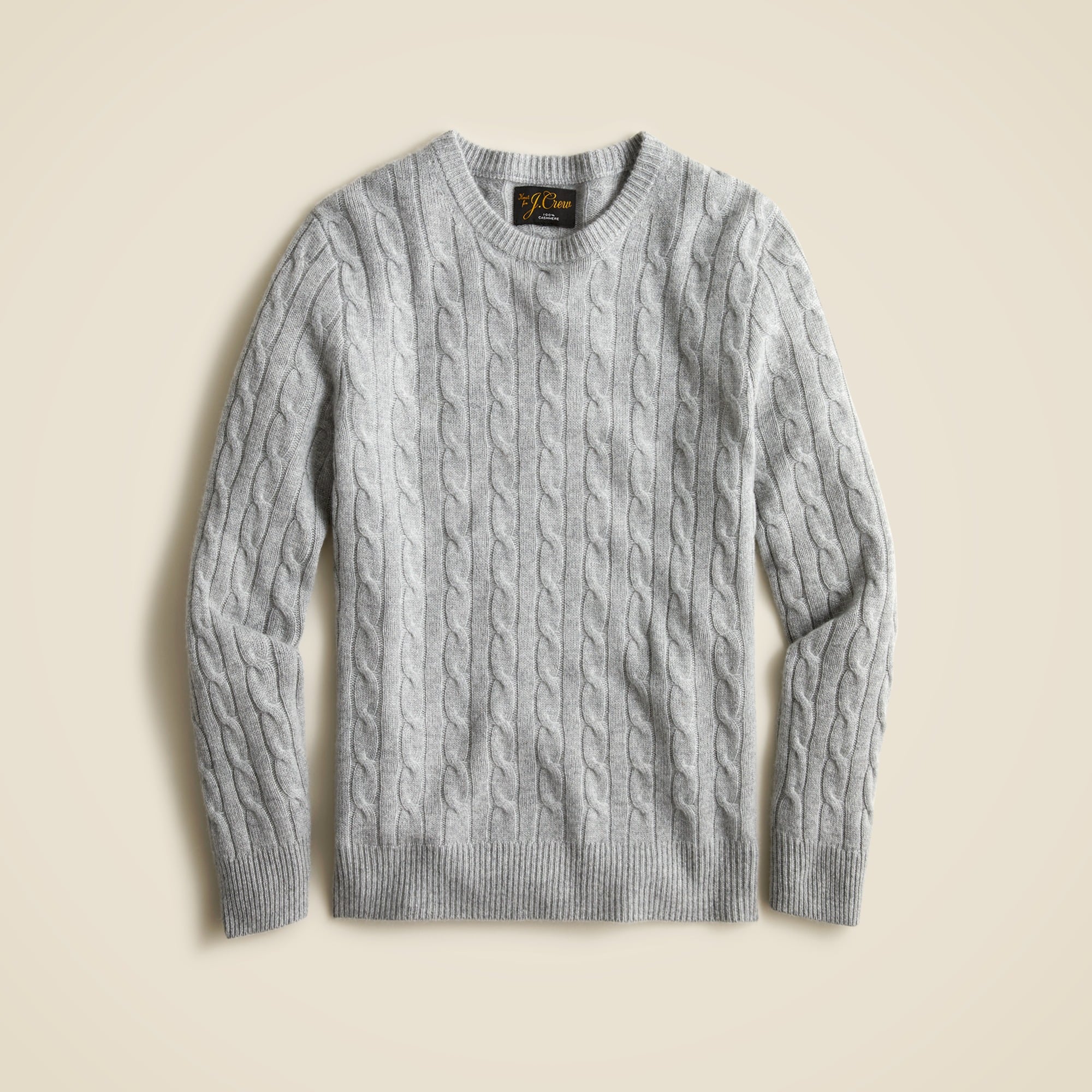  Cashmere cable-knit sweater