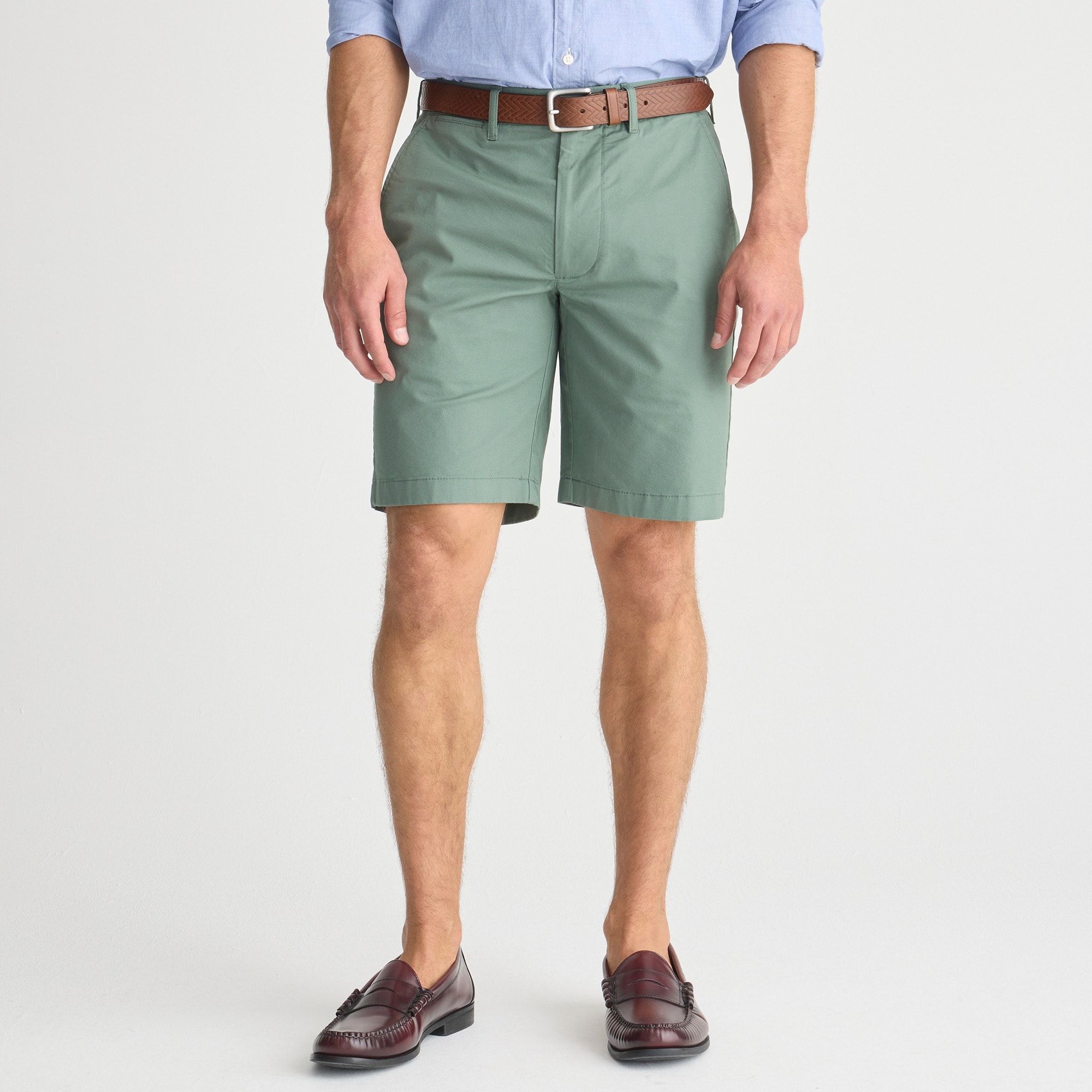 mens 9&quot; stretch chino short