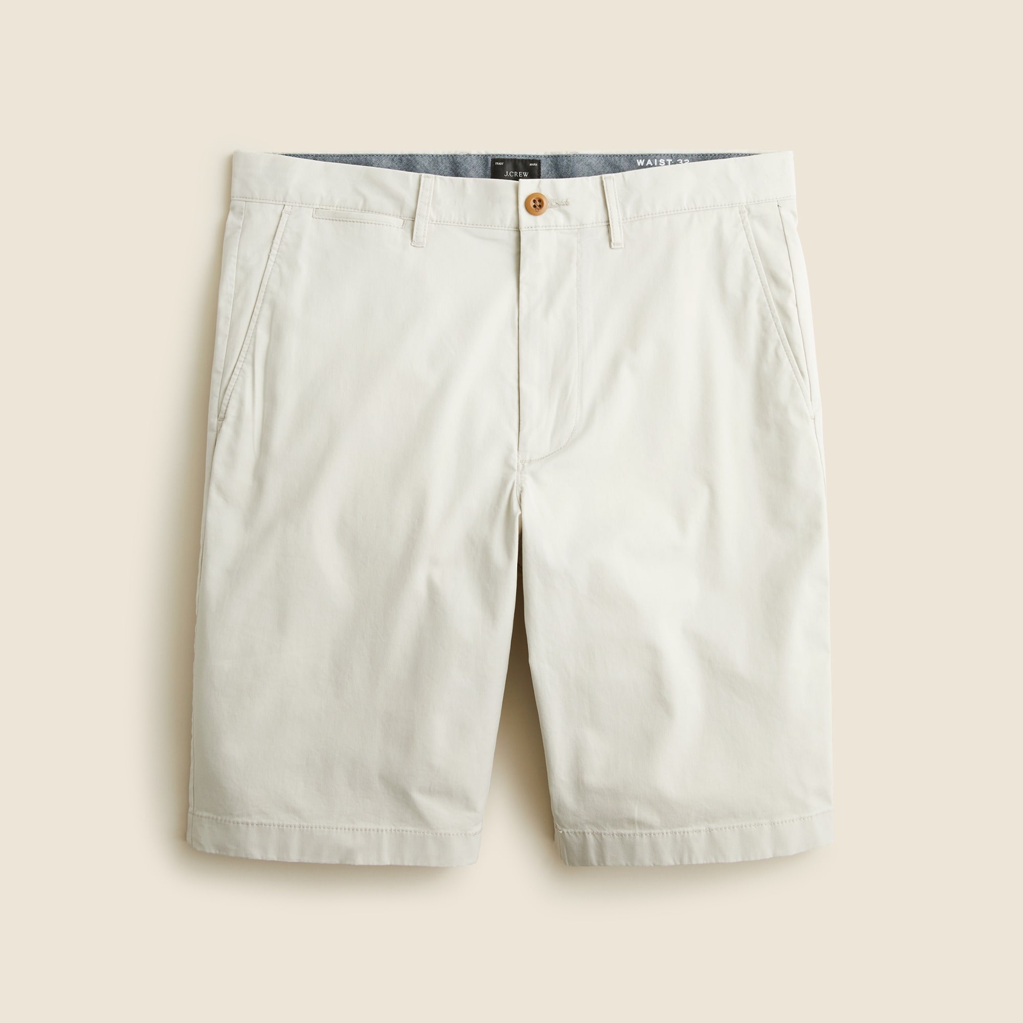 mens 10.5&quot; stretch chino short