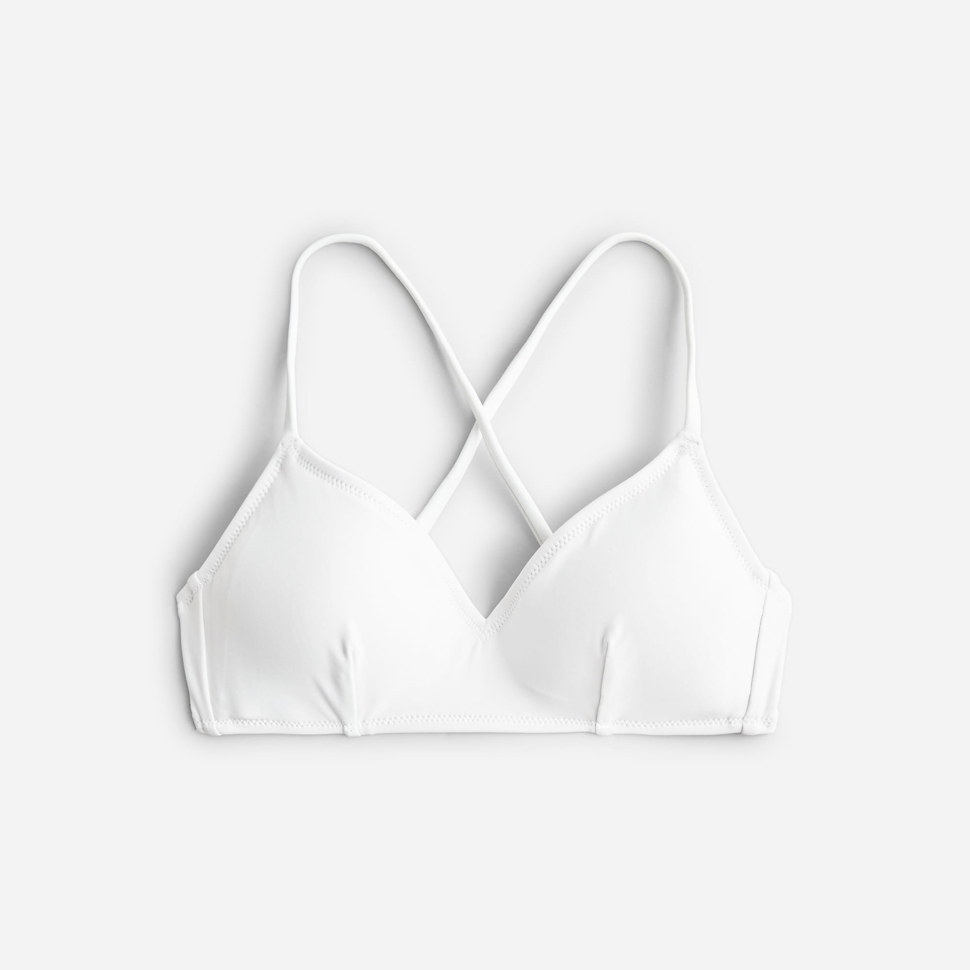  Cross-back french bikini top