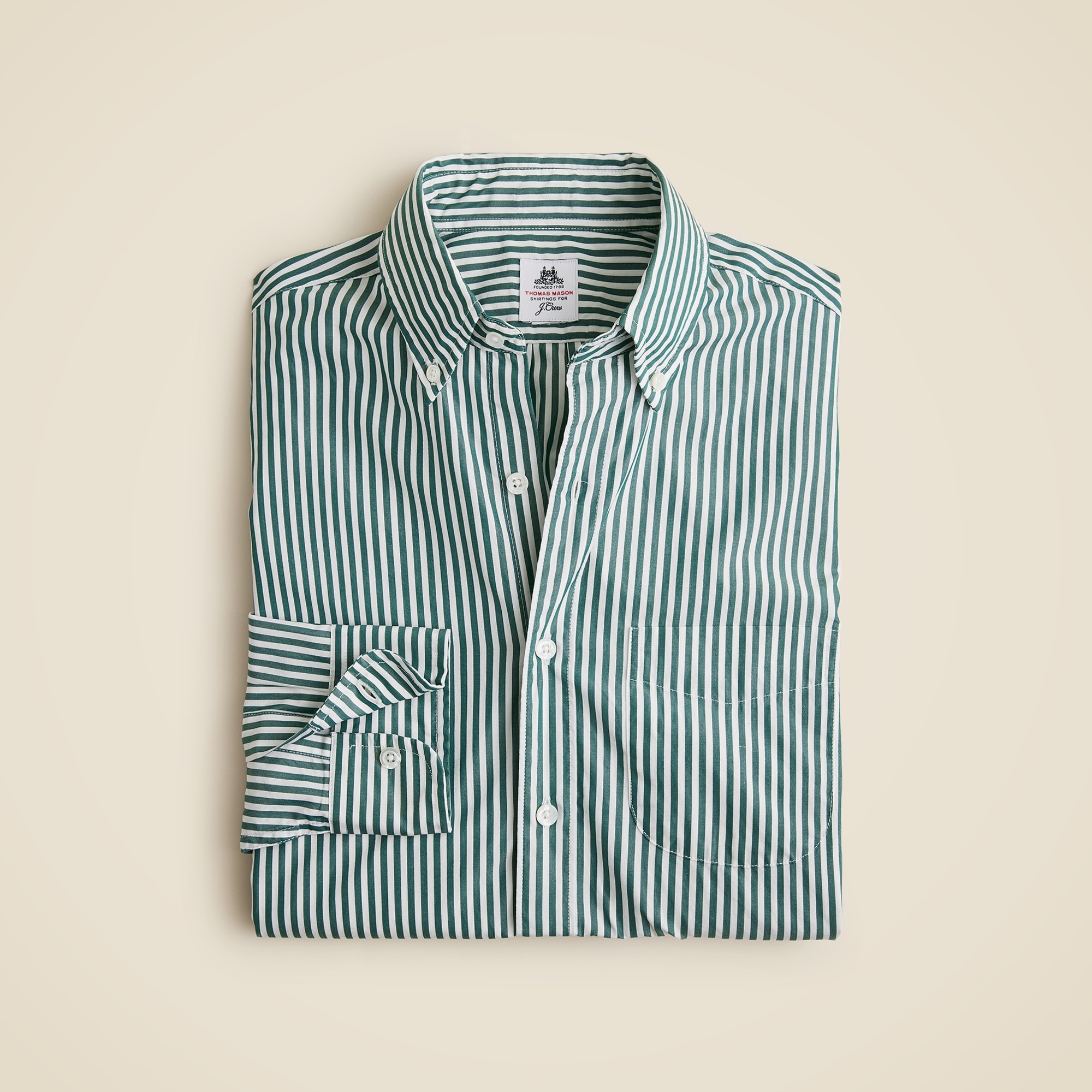 mens Thomas Mason&reg; for J.Crew washed poplin shirt