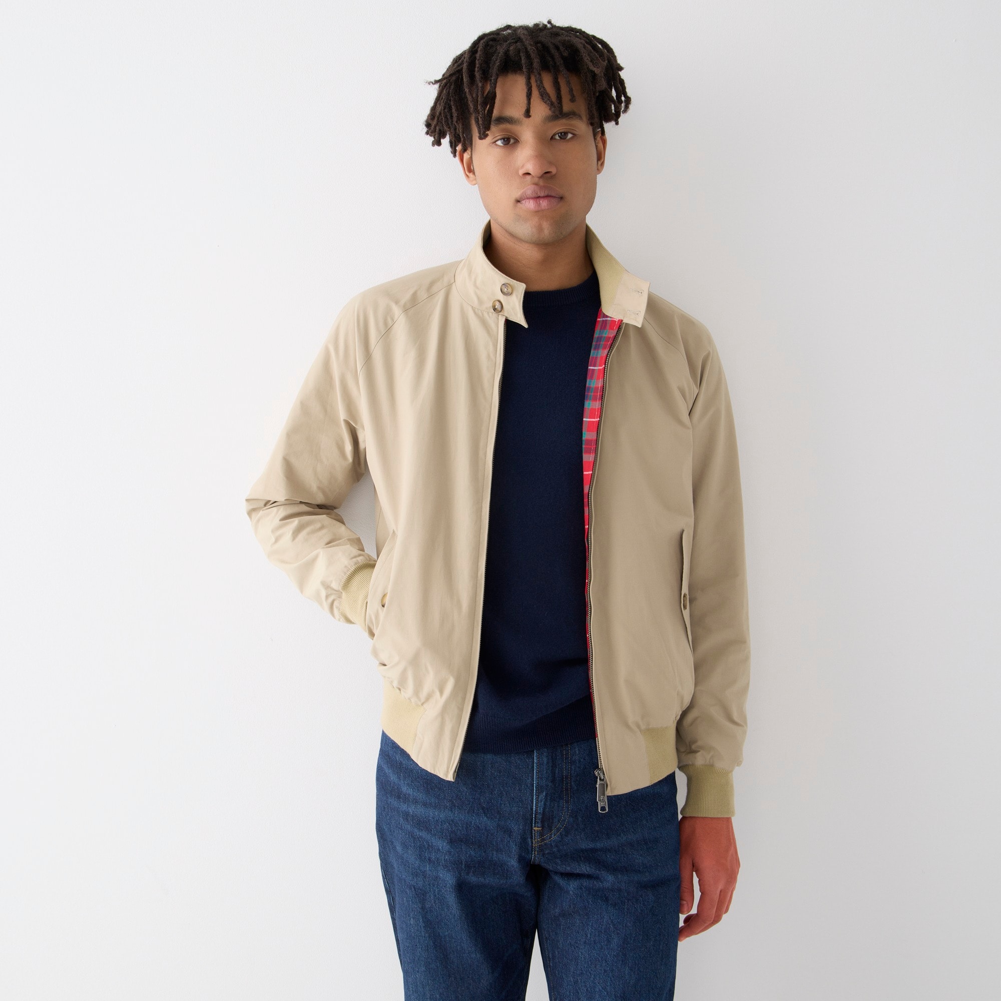 mens Baracuta&reg; G9 Harrington cloth jacket