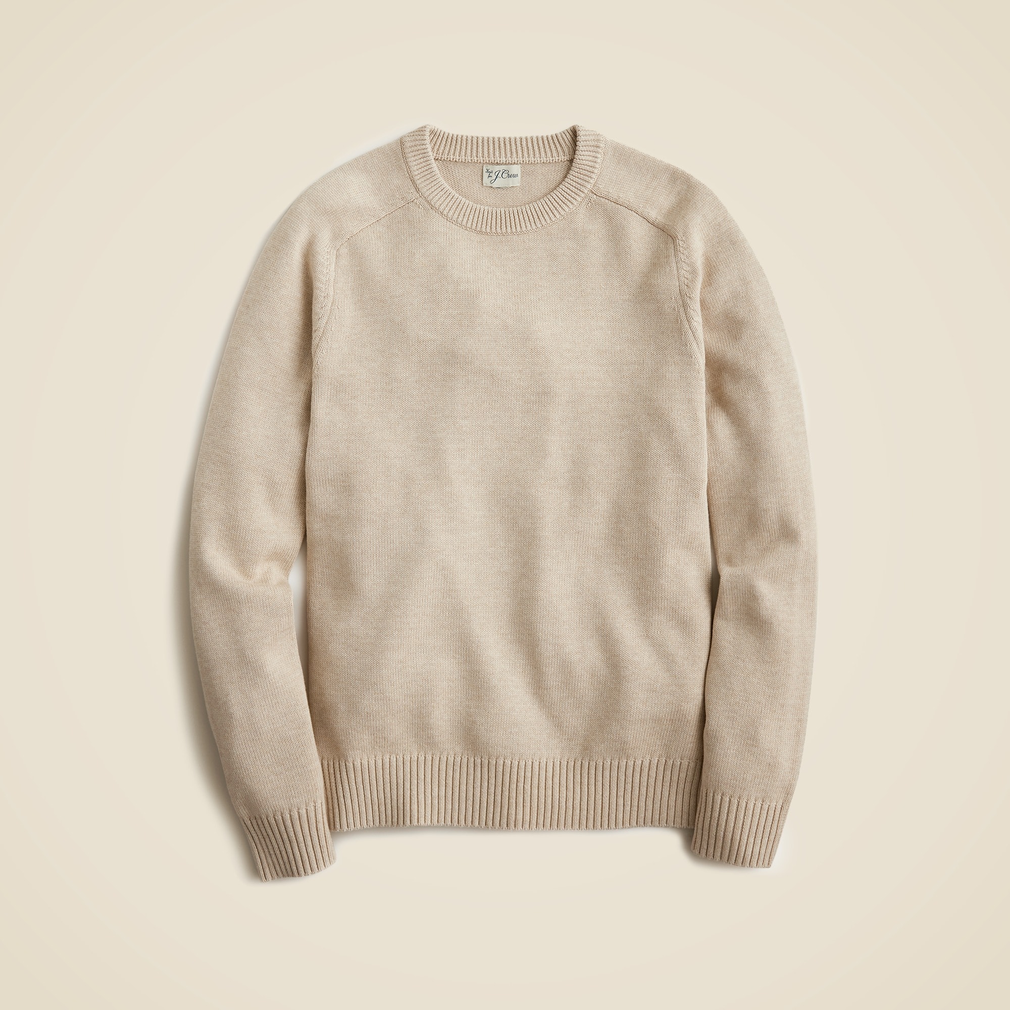  Heritage cotton crewneck sweater