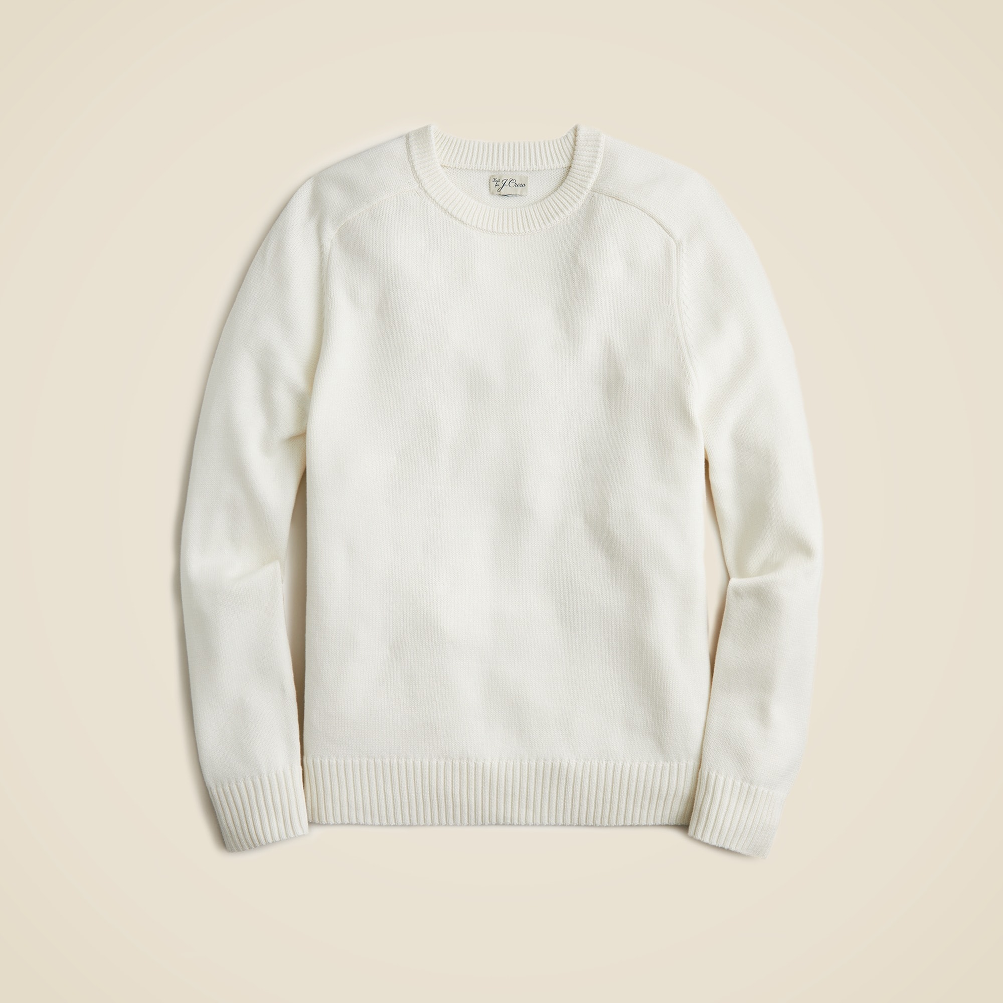 mens Heritage cotton crewneck sweater