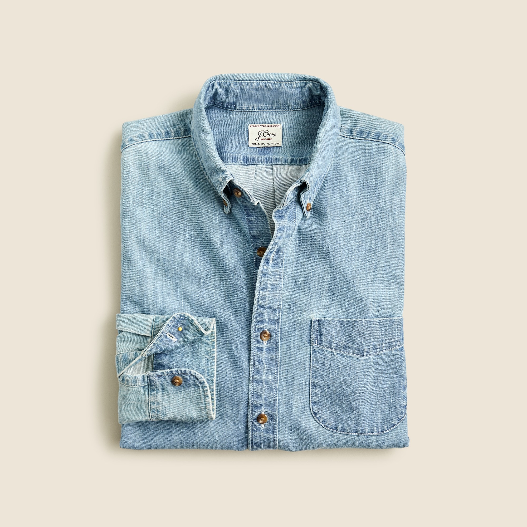 mens Midweight denim workshirt