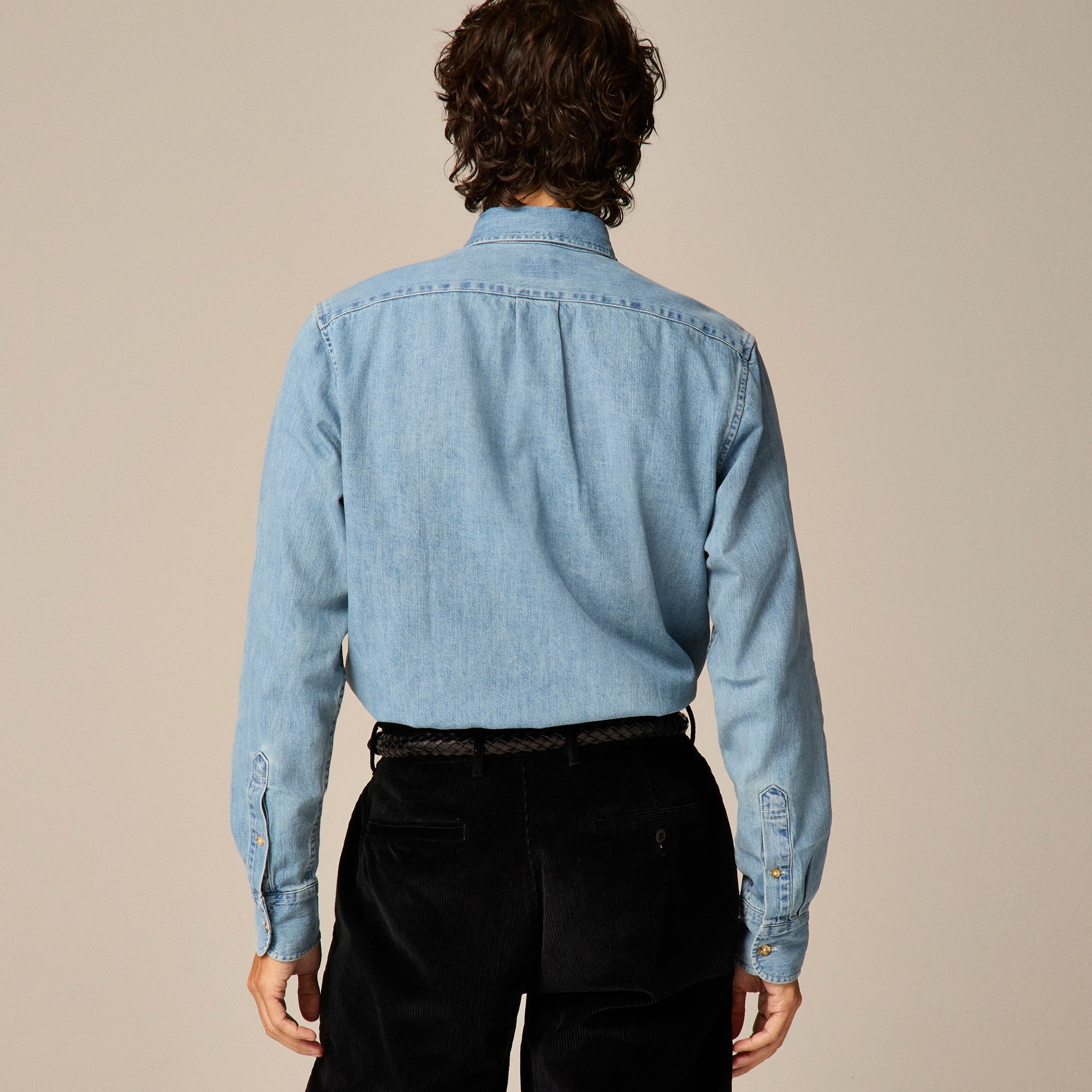 Midweight denim workshirt