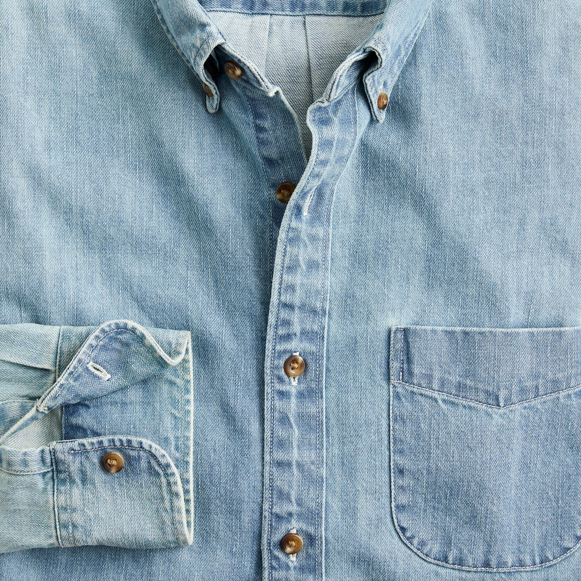 Midweight denim workshirt