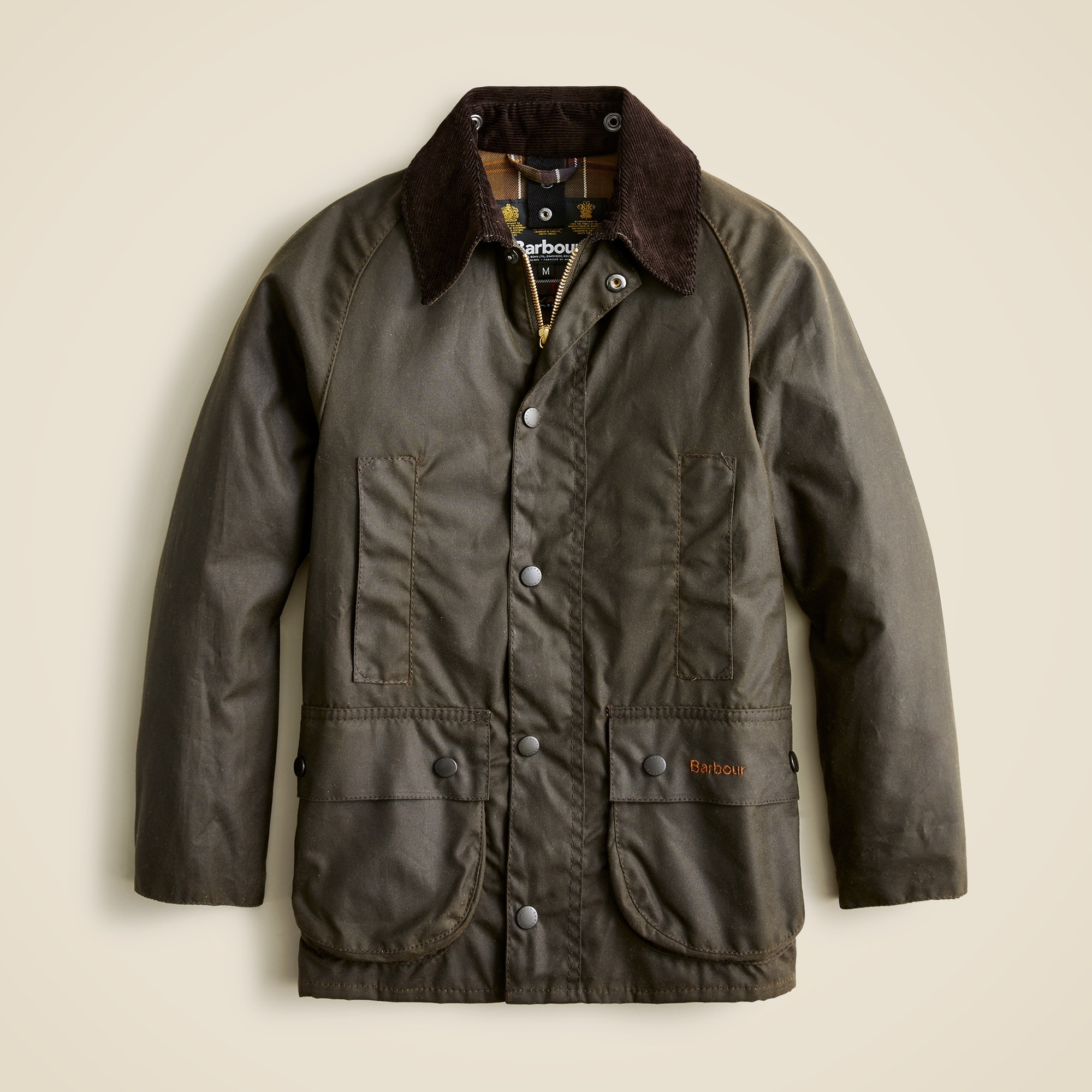 girls Kids&apos; Barbour&reg; Beaufort&reg; waxed jacket