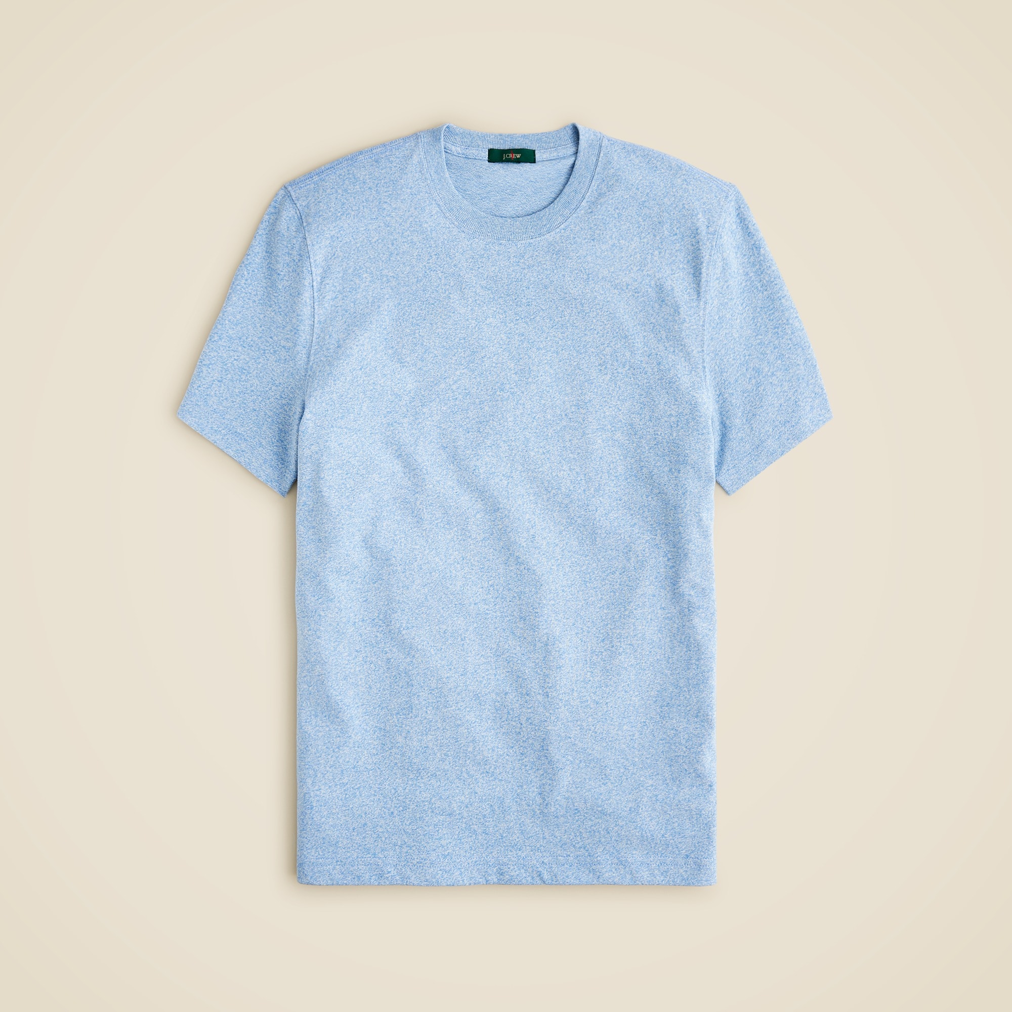 mens Relaxed premium-weight cotton no-pocket T-shirt