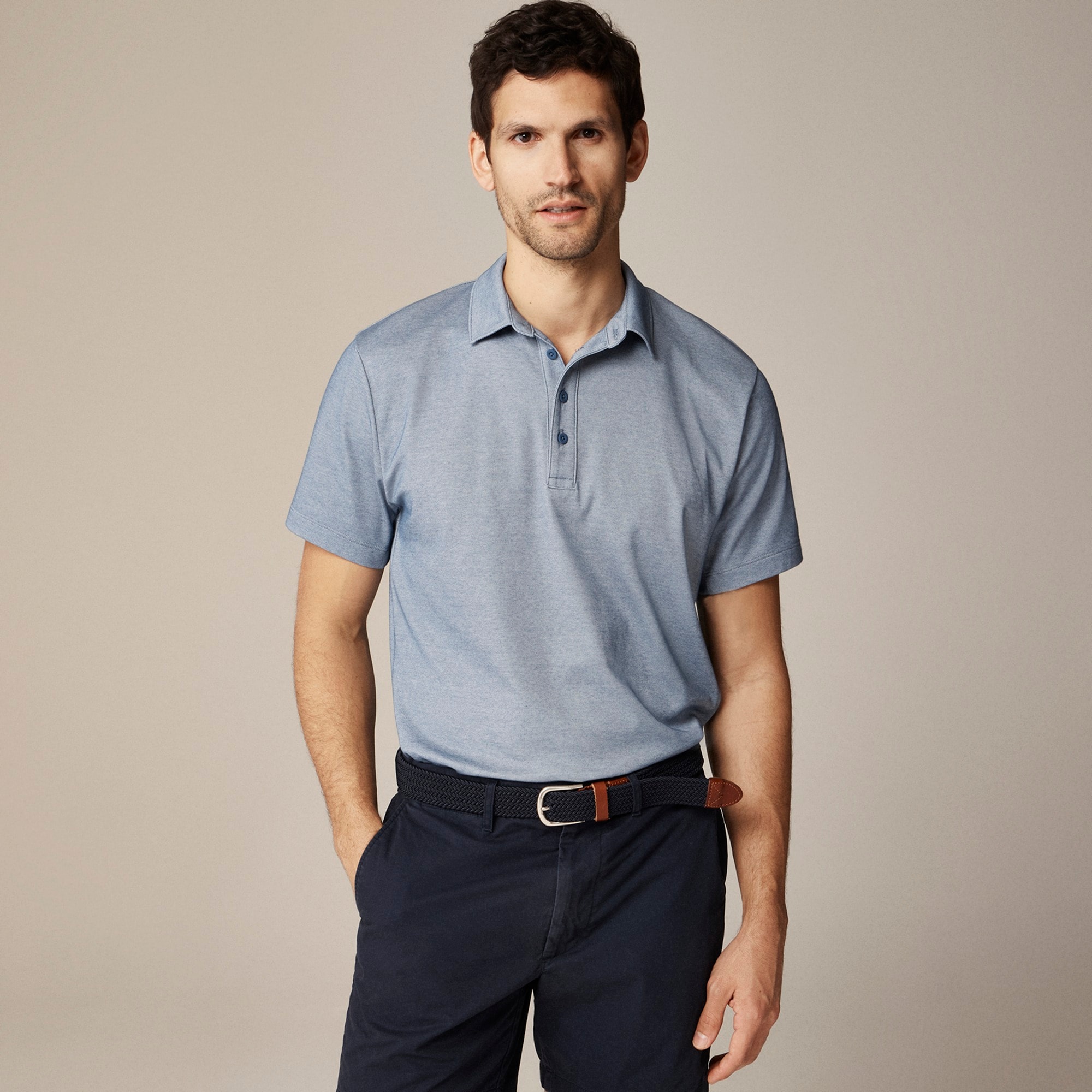 mens Performance polo shirt with COOLMAX&reg; technology