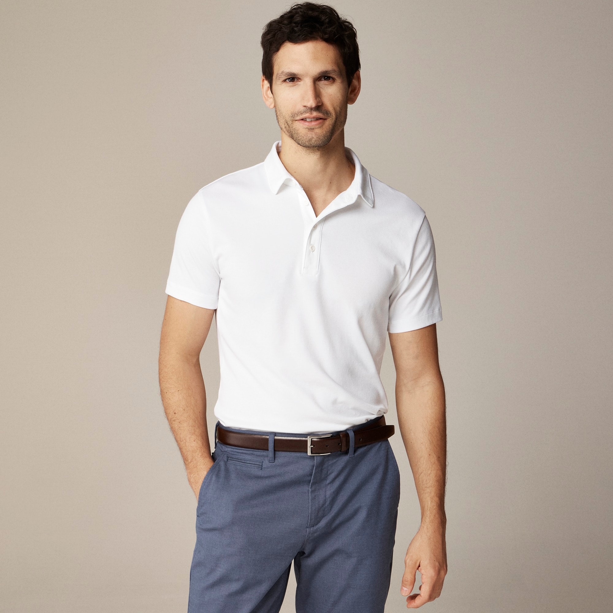 mens Performance polo shirt with COOLMAX&reg; technology