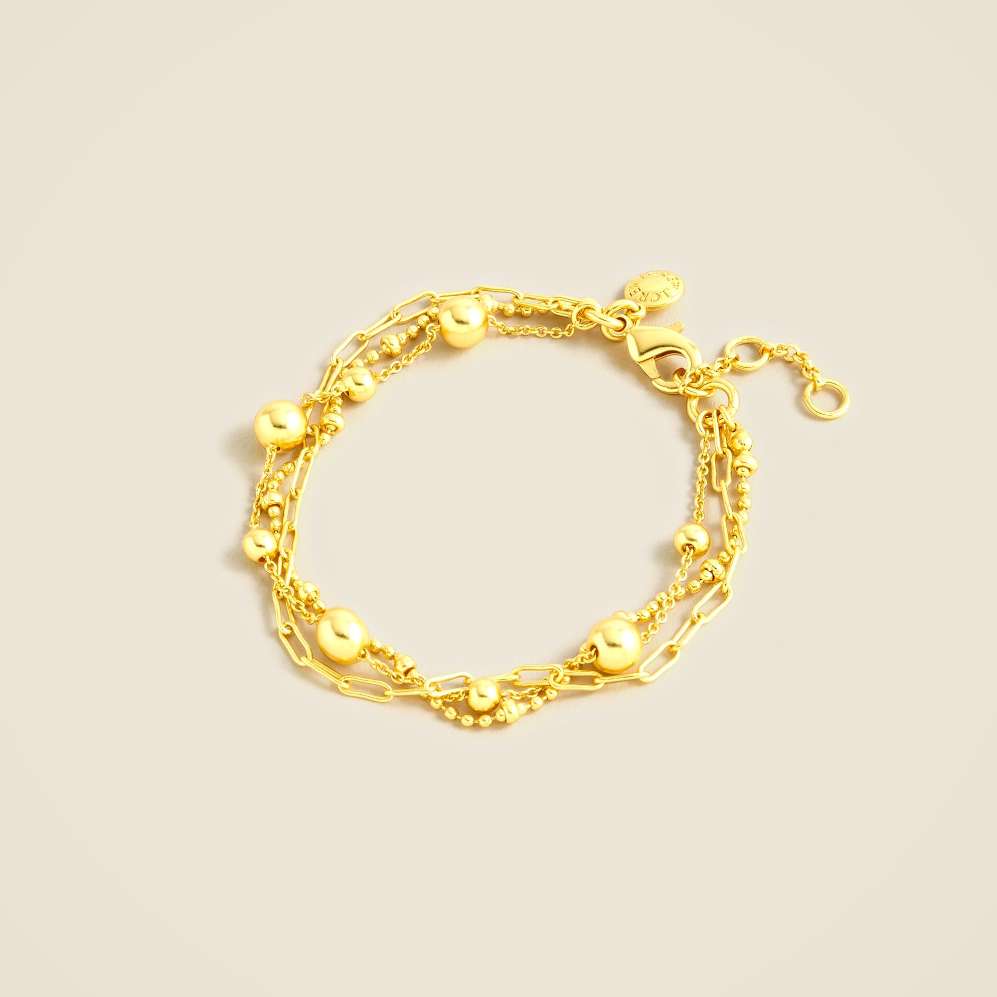  Dainty layered bracelet