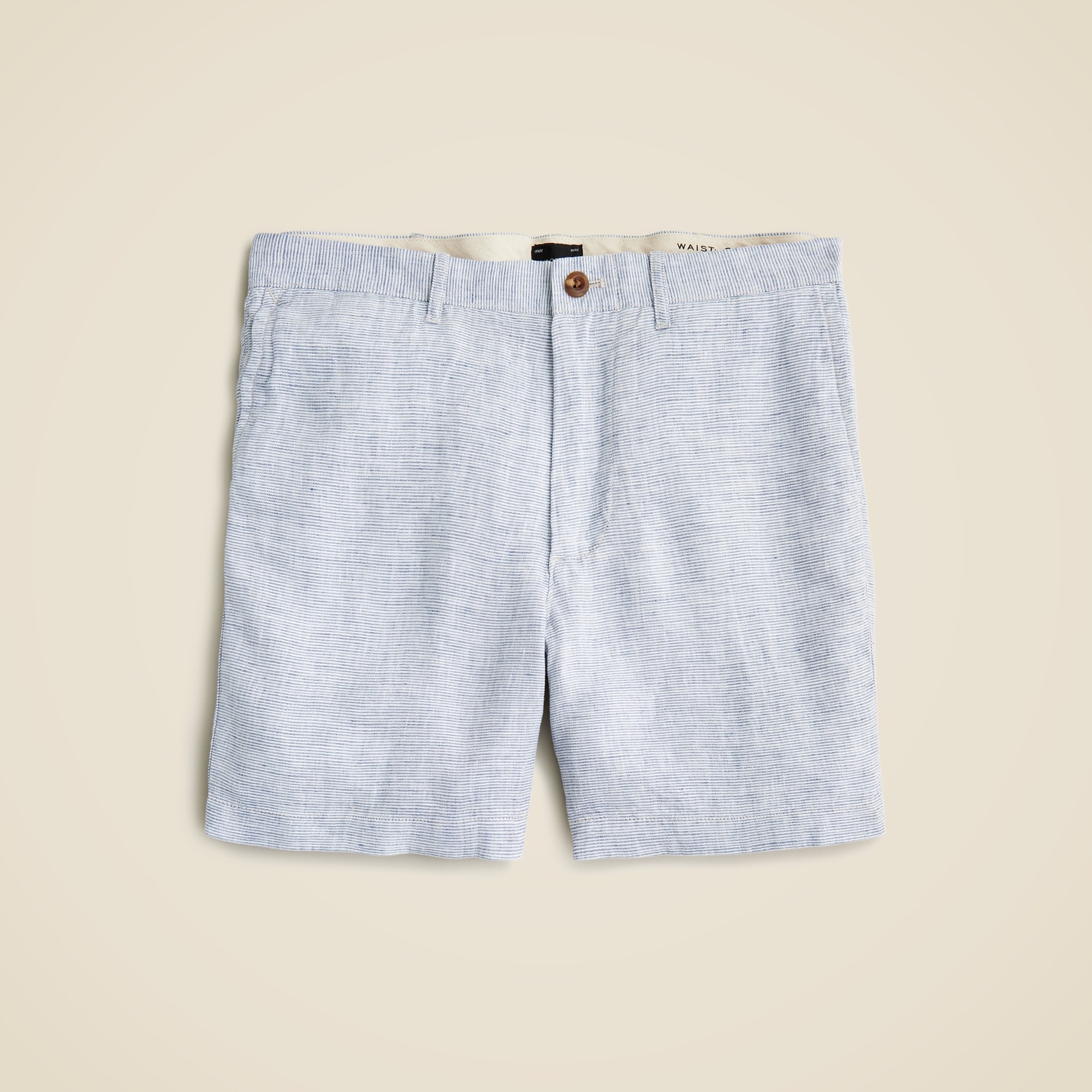 mens 7&quot; linen short