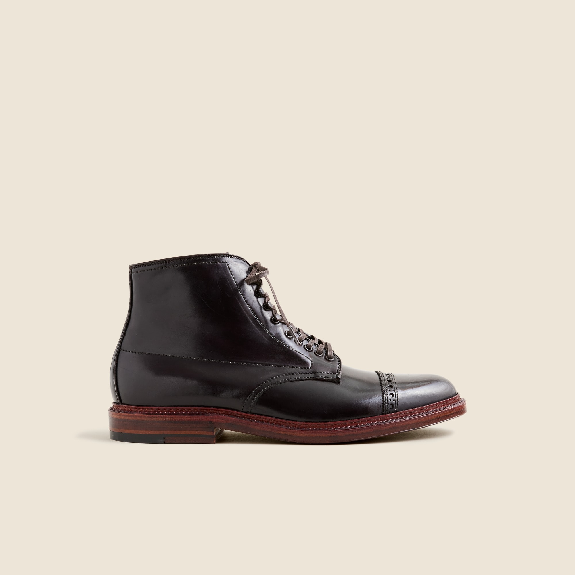 Alden® for J.Crew straight-tip cordovan boots