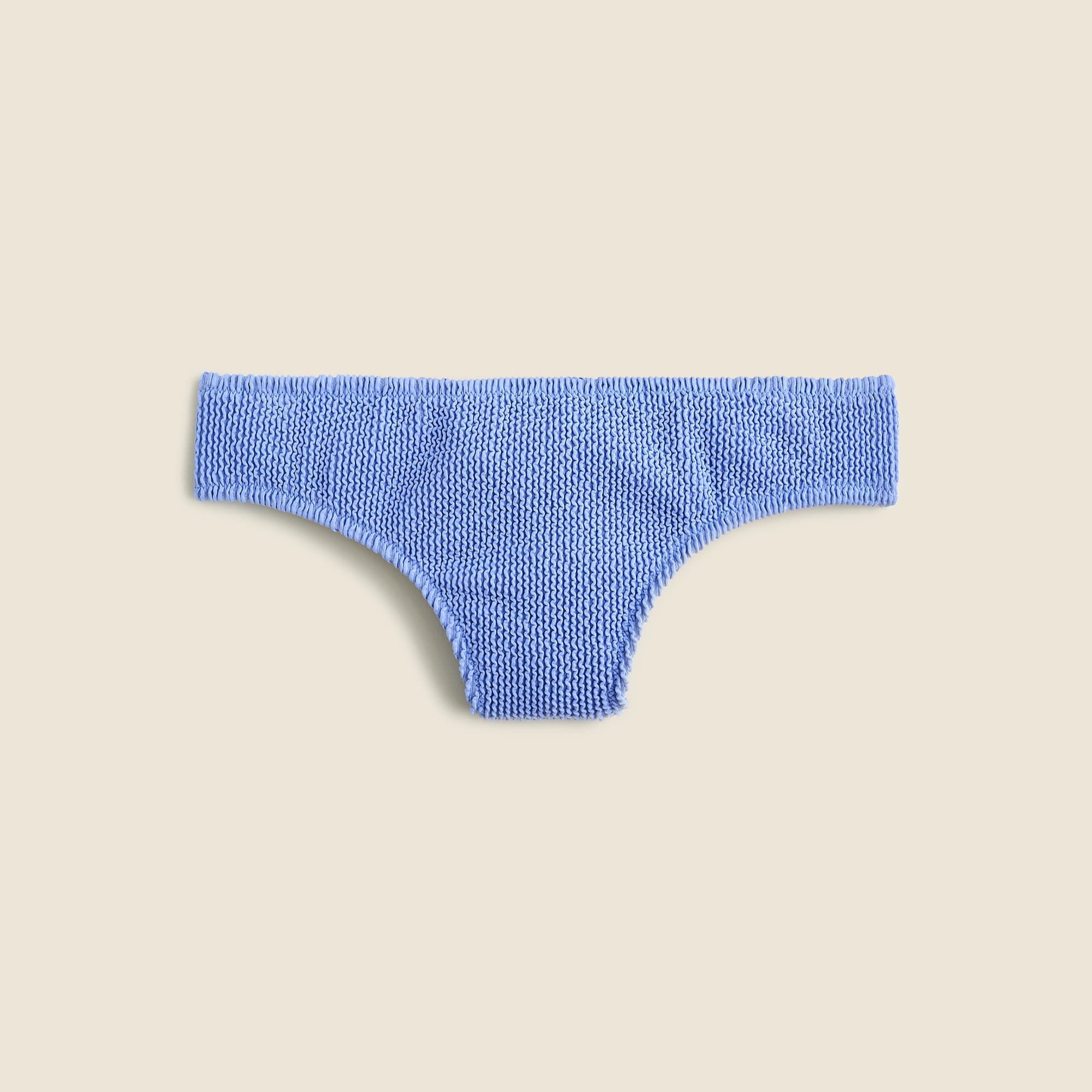 womens Textured hipster full-coverage bikini bottom