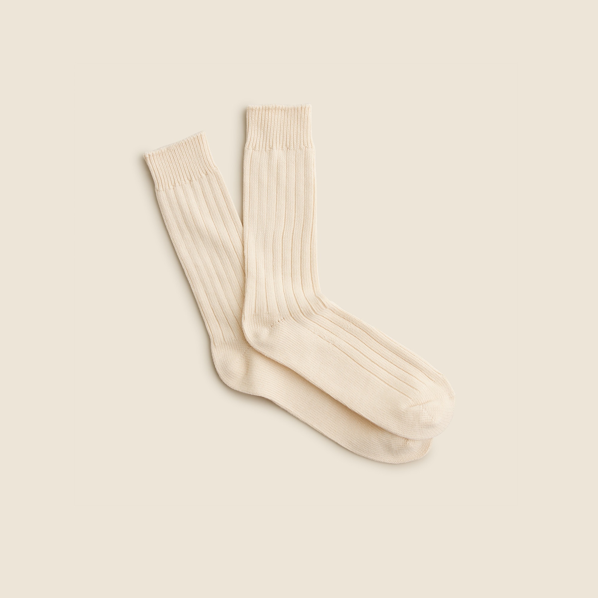 mens Ribbed cotton-blend socks