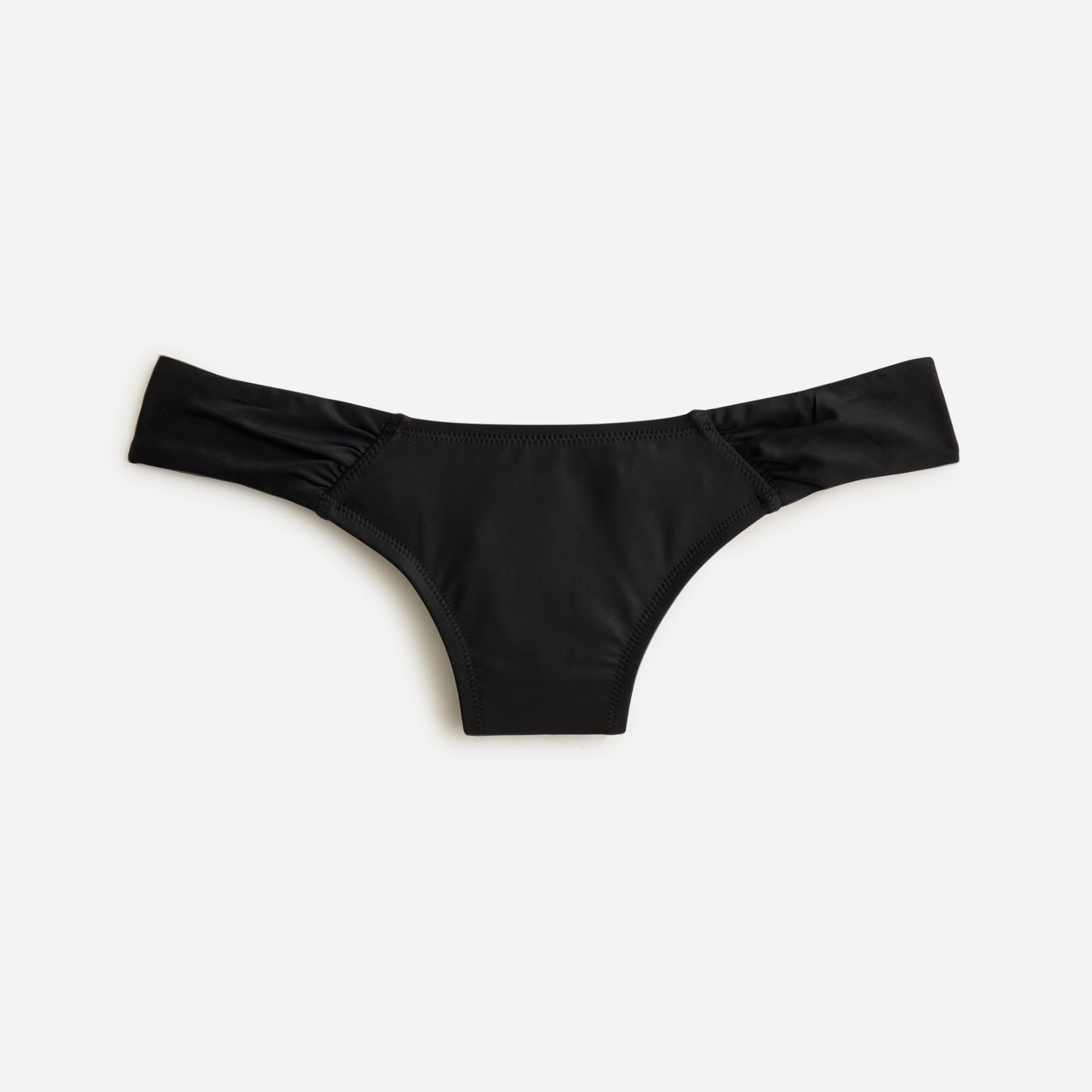  Ruched low-rise bikini bottom