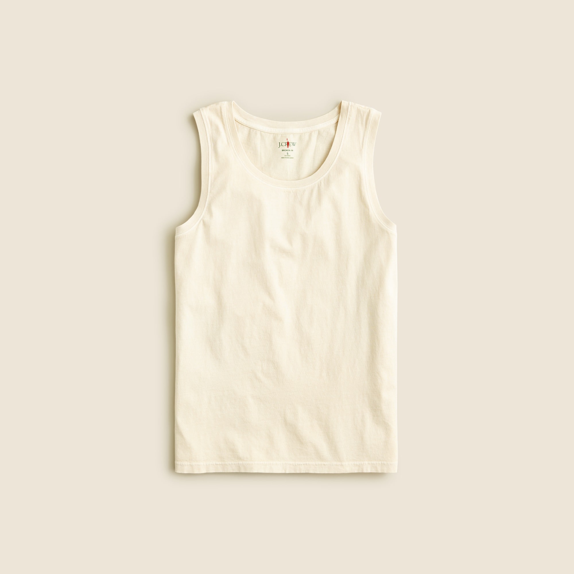 mens Broken-in tank top