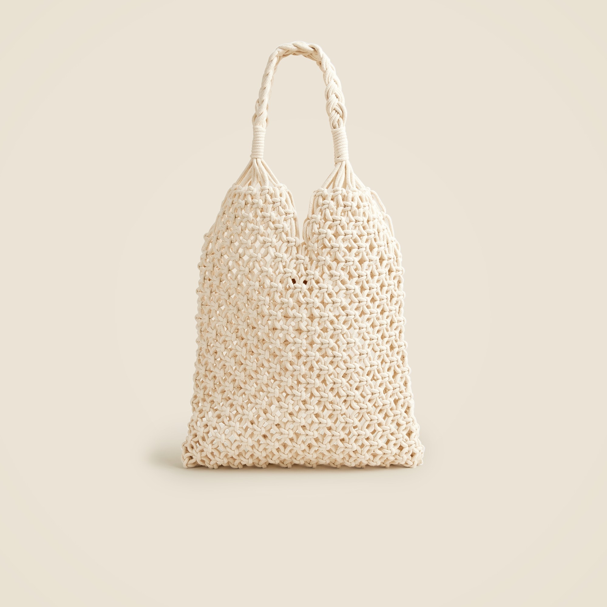  Cadiz hand-knotted rope tote