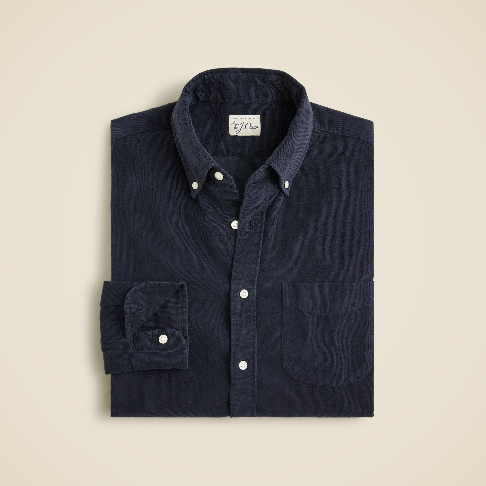 mens Fine-wale corduroy shirt