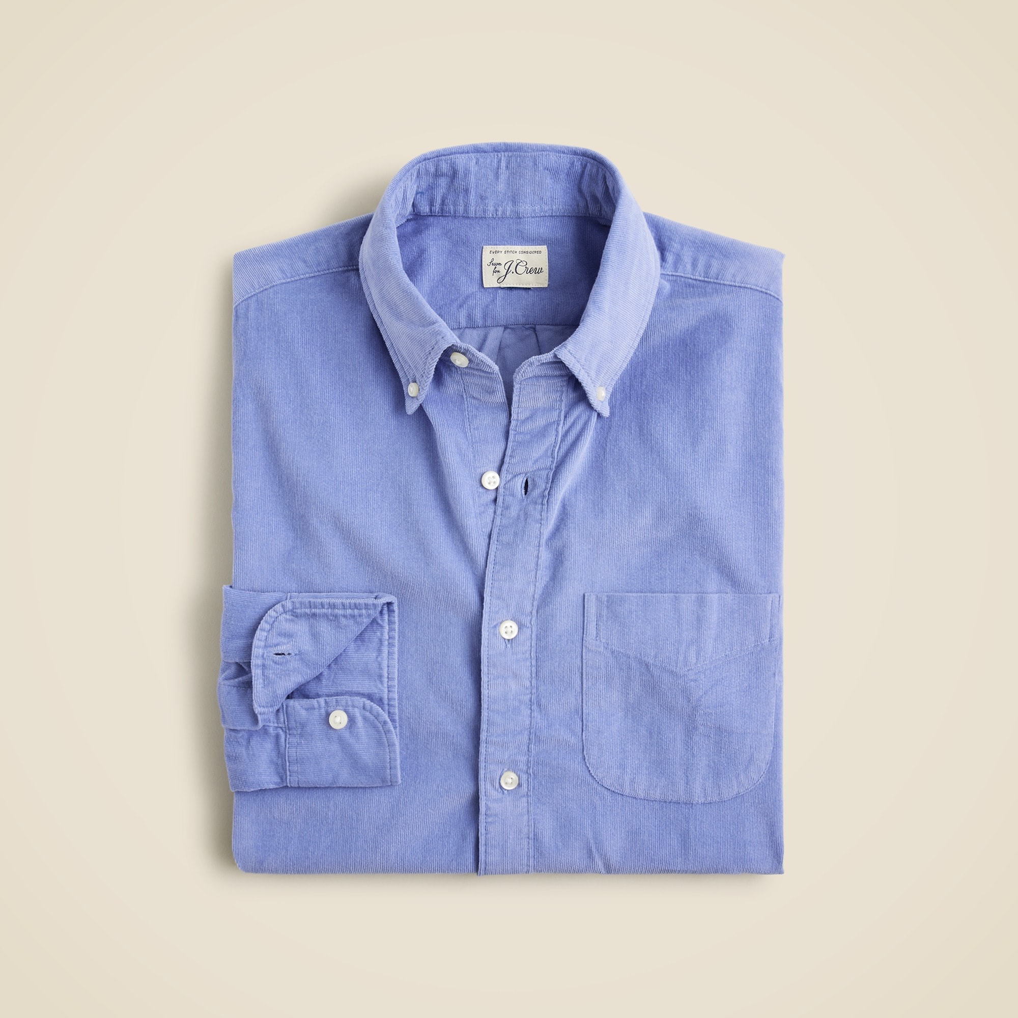 mens Fine-wale corduroy shirt