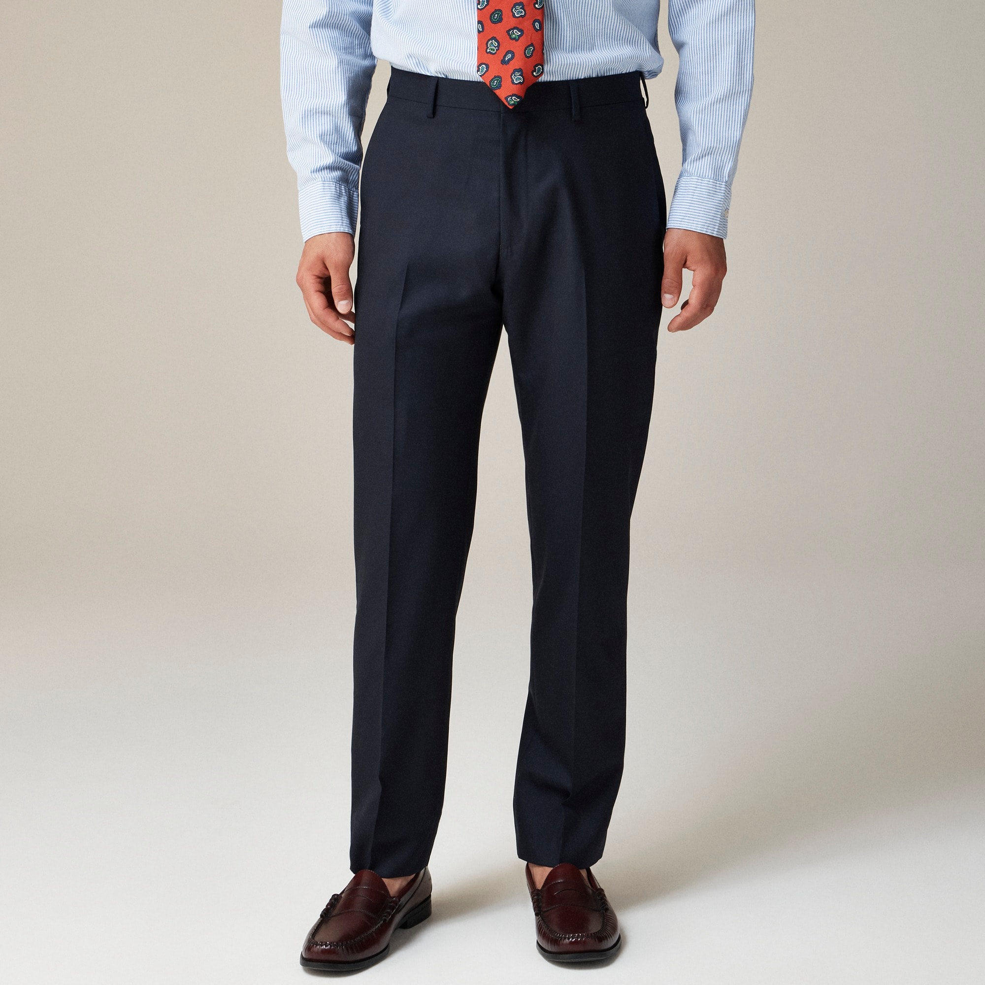 mens Crosby Classic-fit suit pant in Italian wool