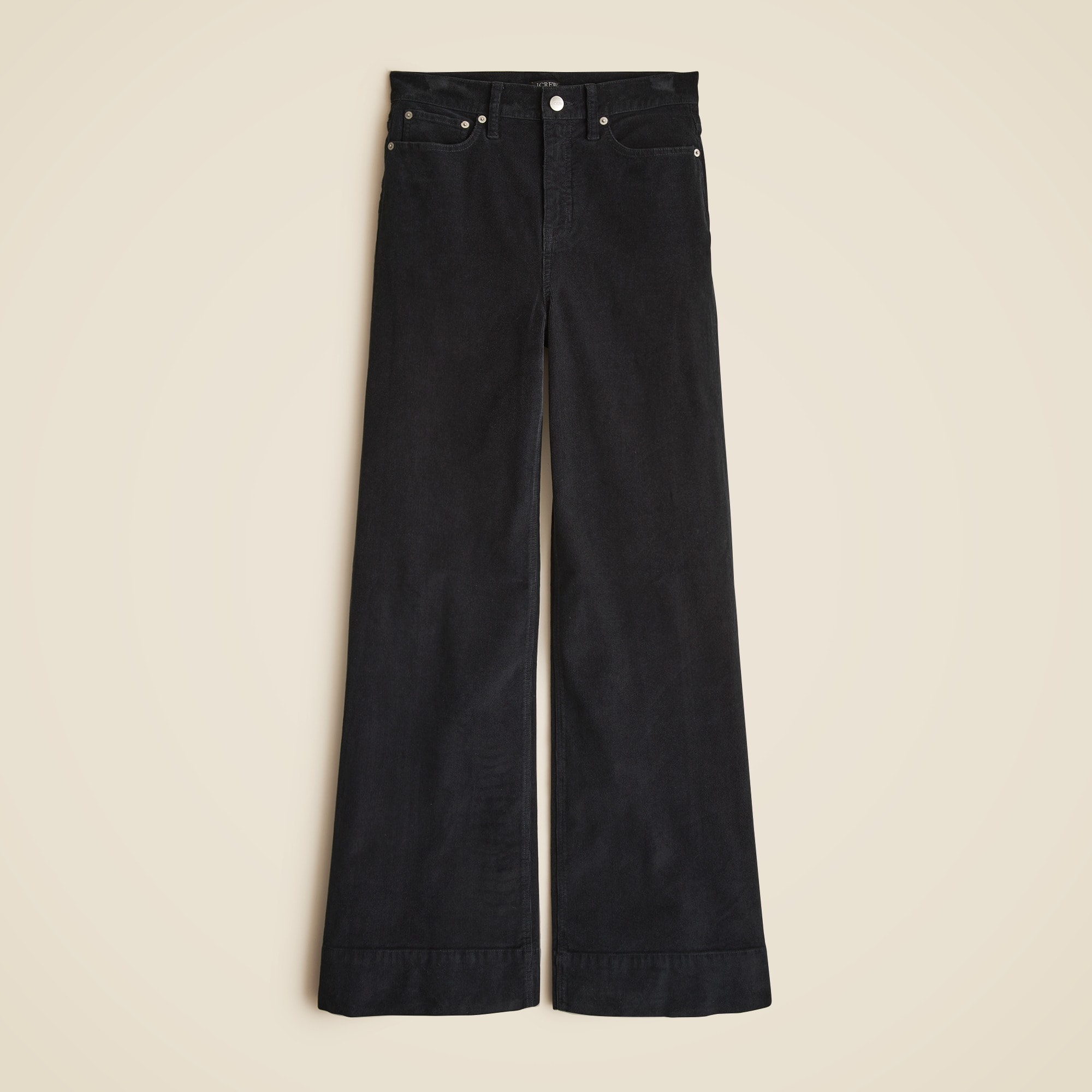  Wide-leg corduroy trouser