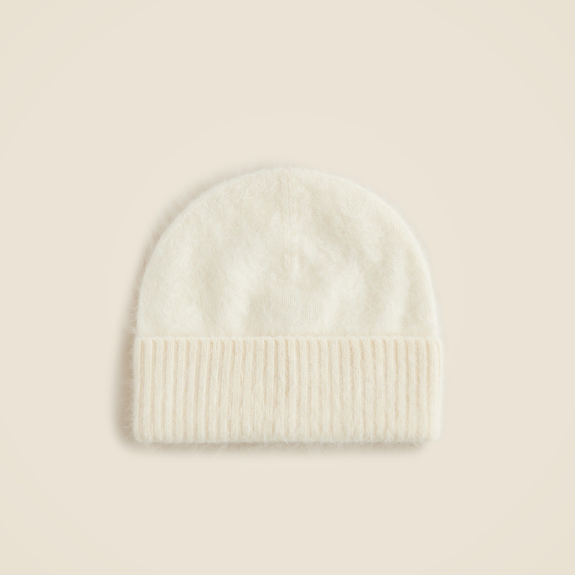 womens Brushed cashmere beanie