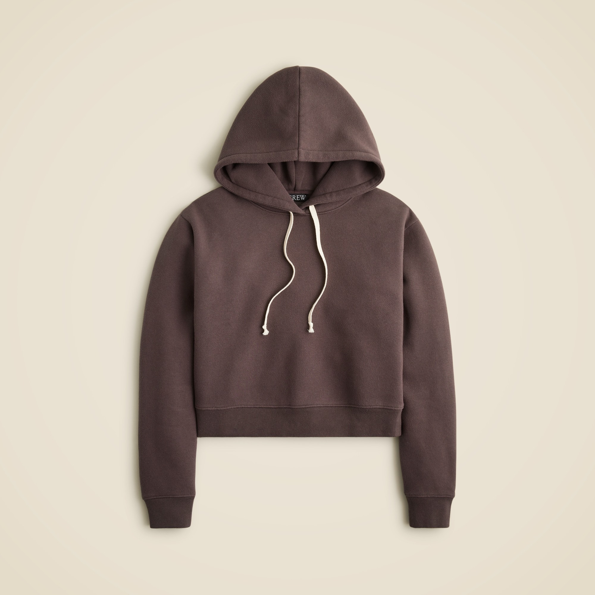  Heritage fleece cropped hoodie