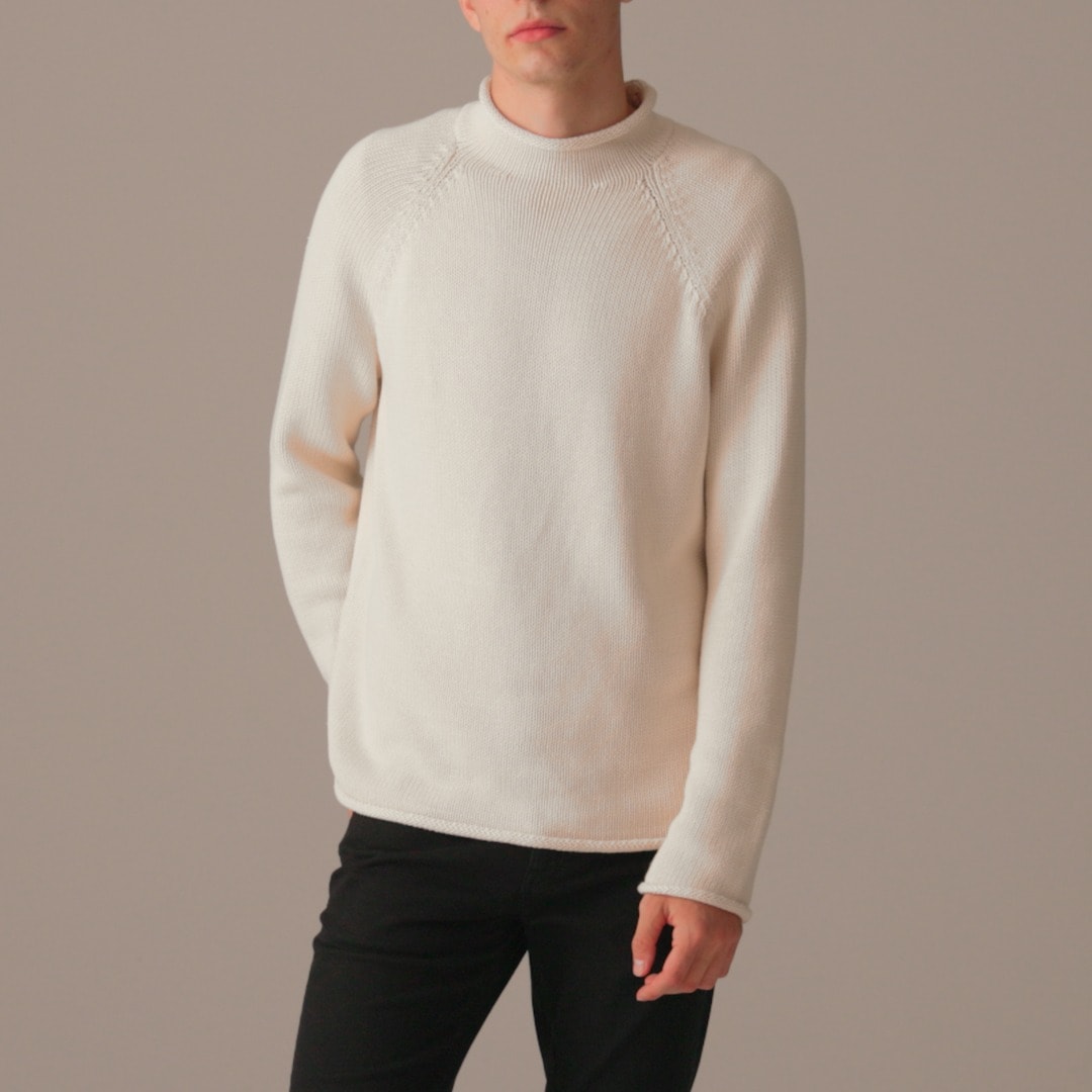 1988 Rollneck&trade; sweater in cotton