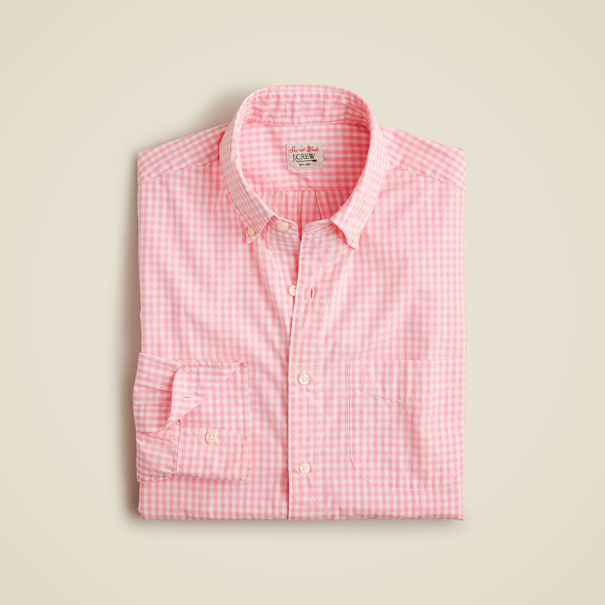  Secret Wash cotton poplin shirt