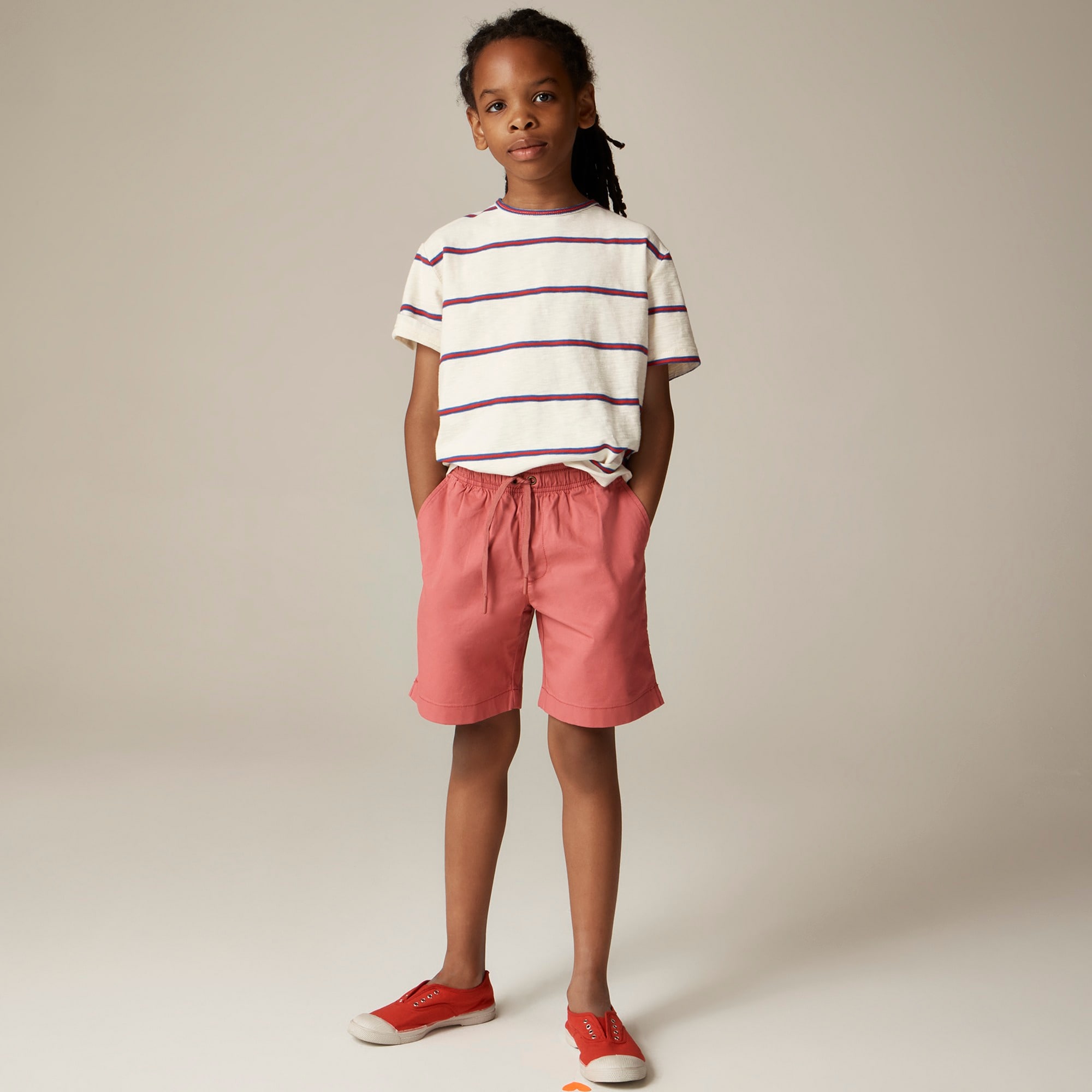 boys Boys' pier short in stretch twill