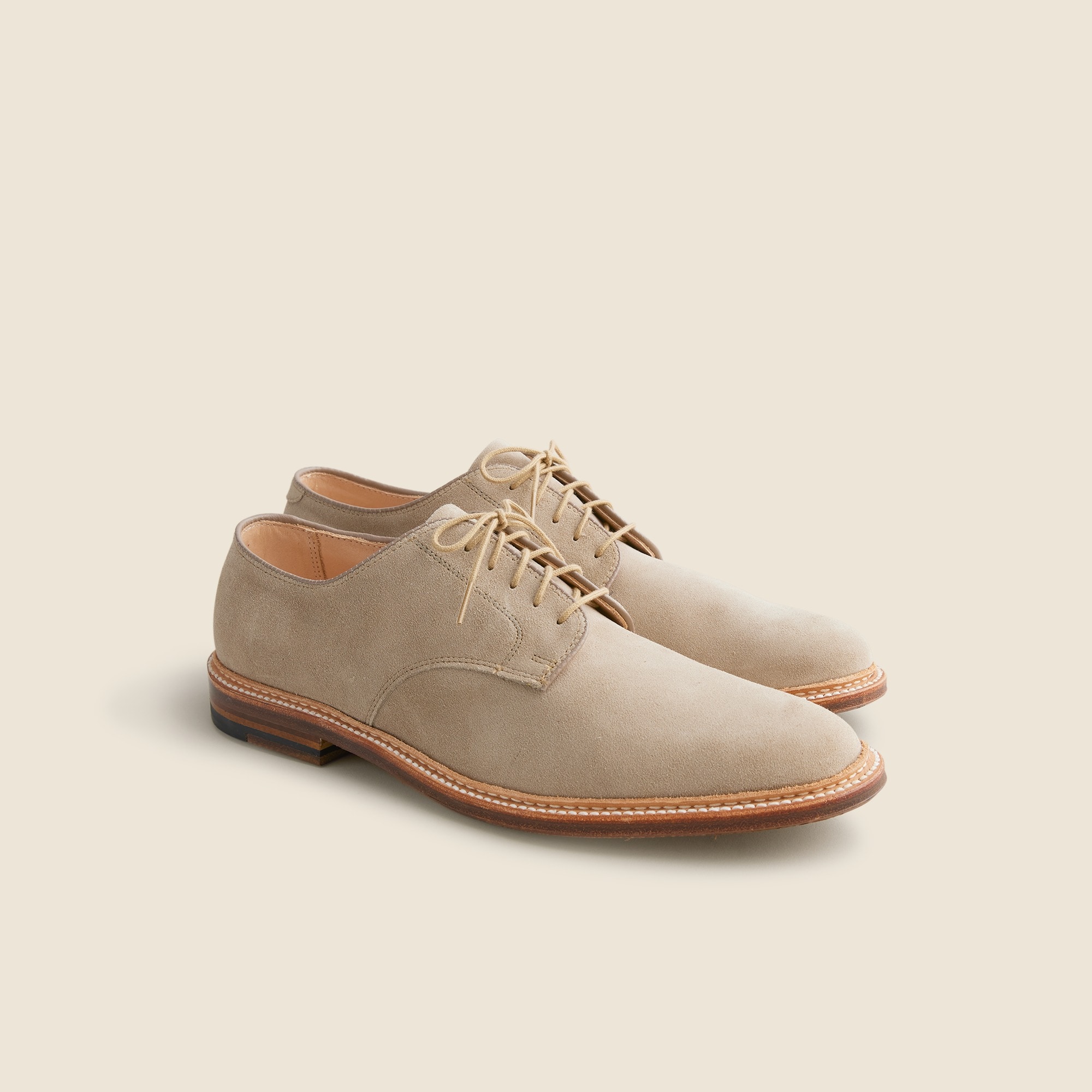 Alden® for J.Crew plain-toe Dover bluchers