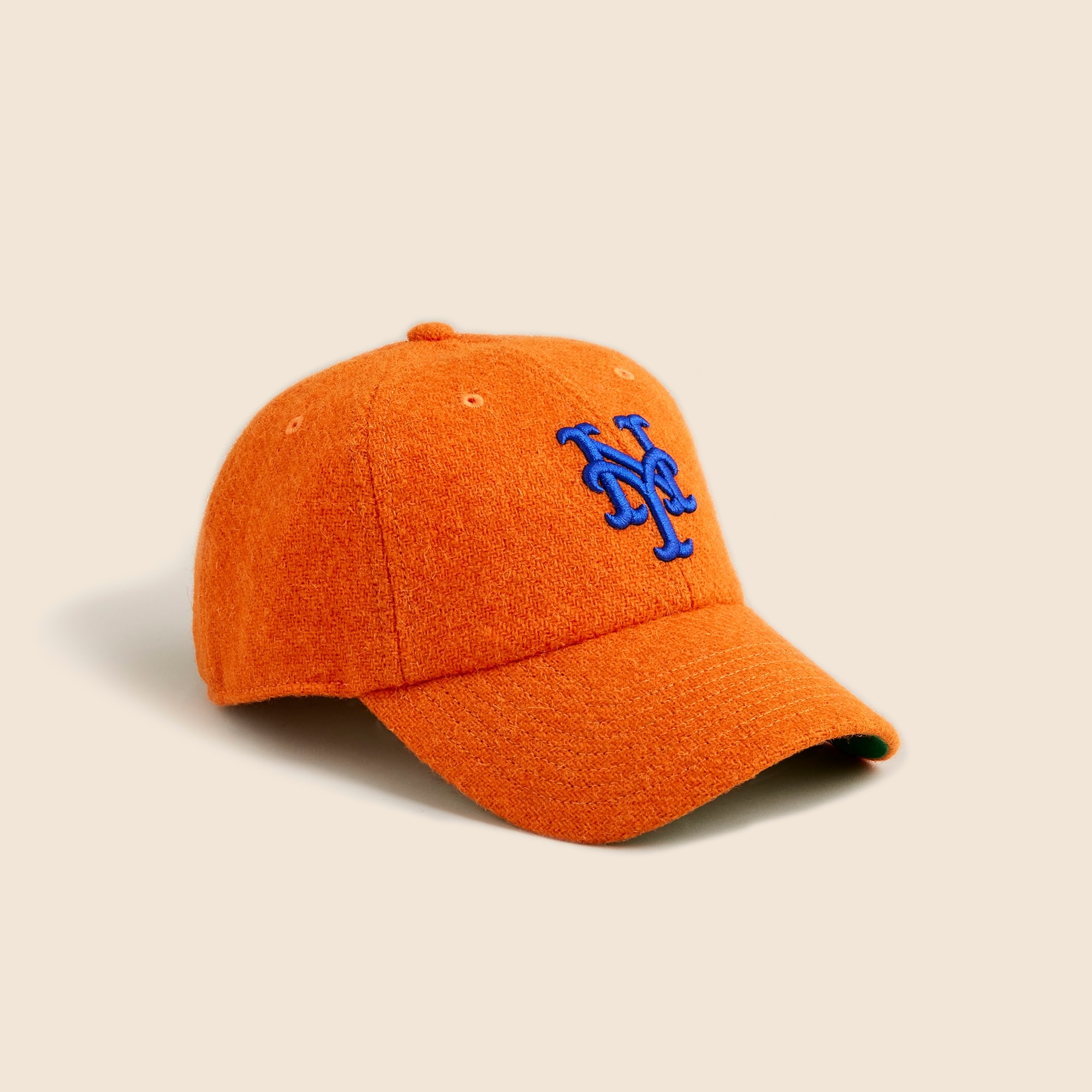 mens '47 X J.Crew New York Mets&trade; cleanup cap in Harris Tweed&reg;