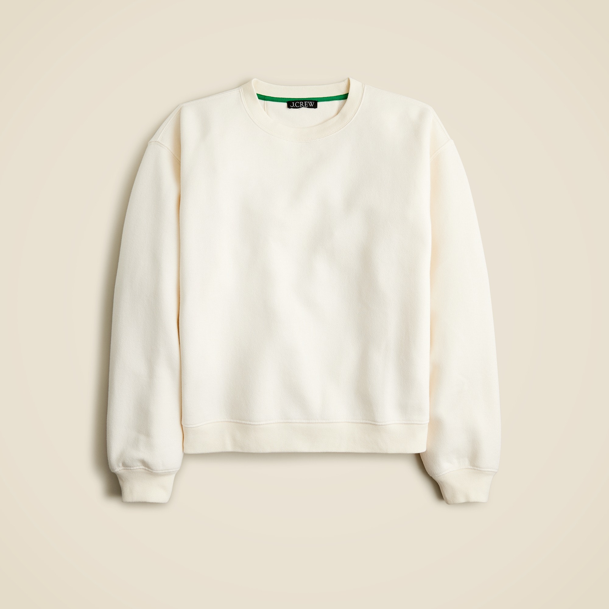  Heritage fleece cropped sweatshirt