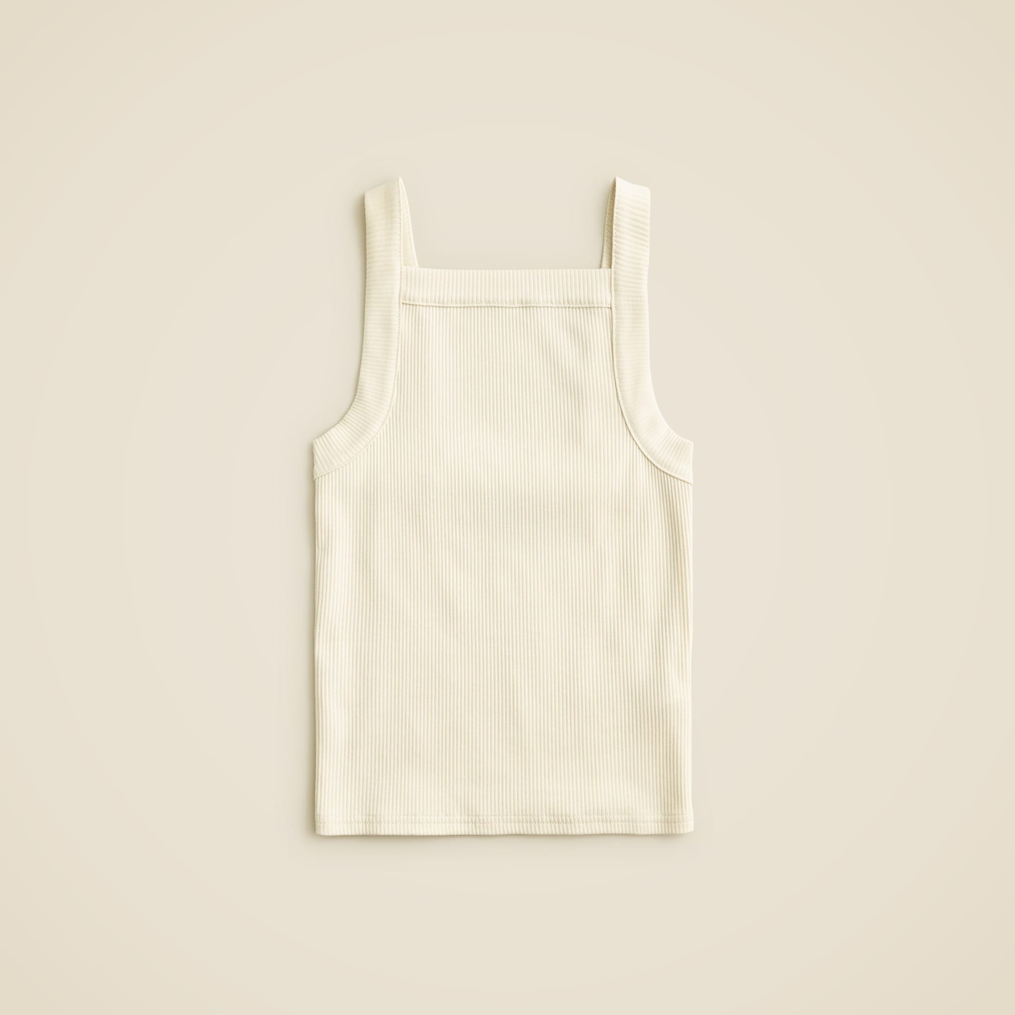  Vintage rib wide-strap tank top