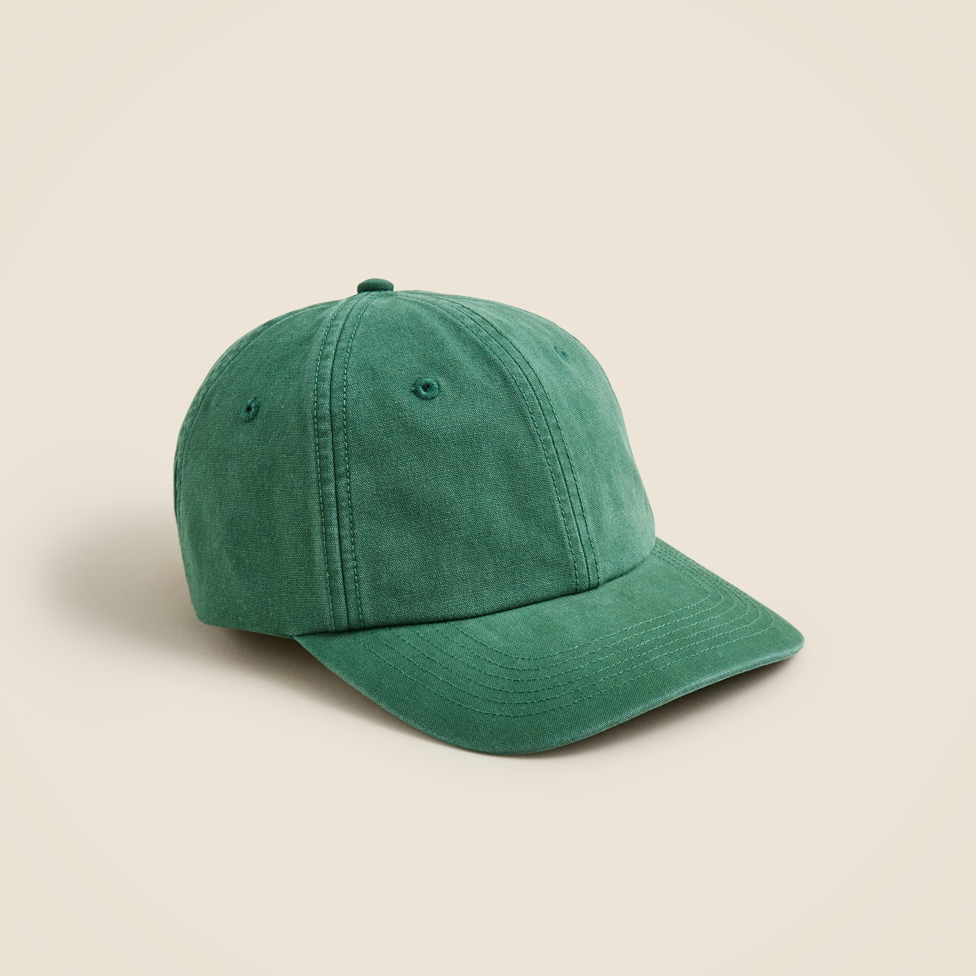 mens Washed canvas baseball cap