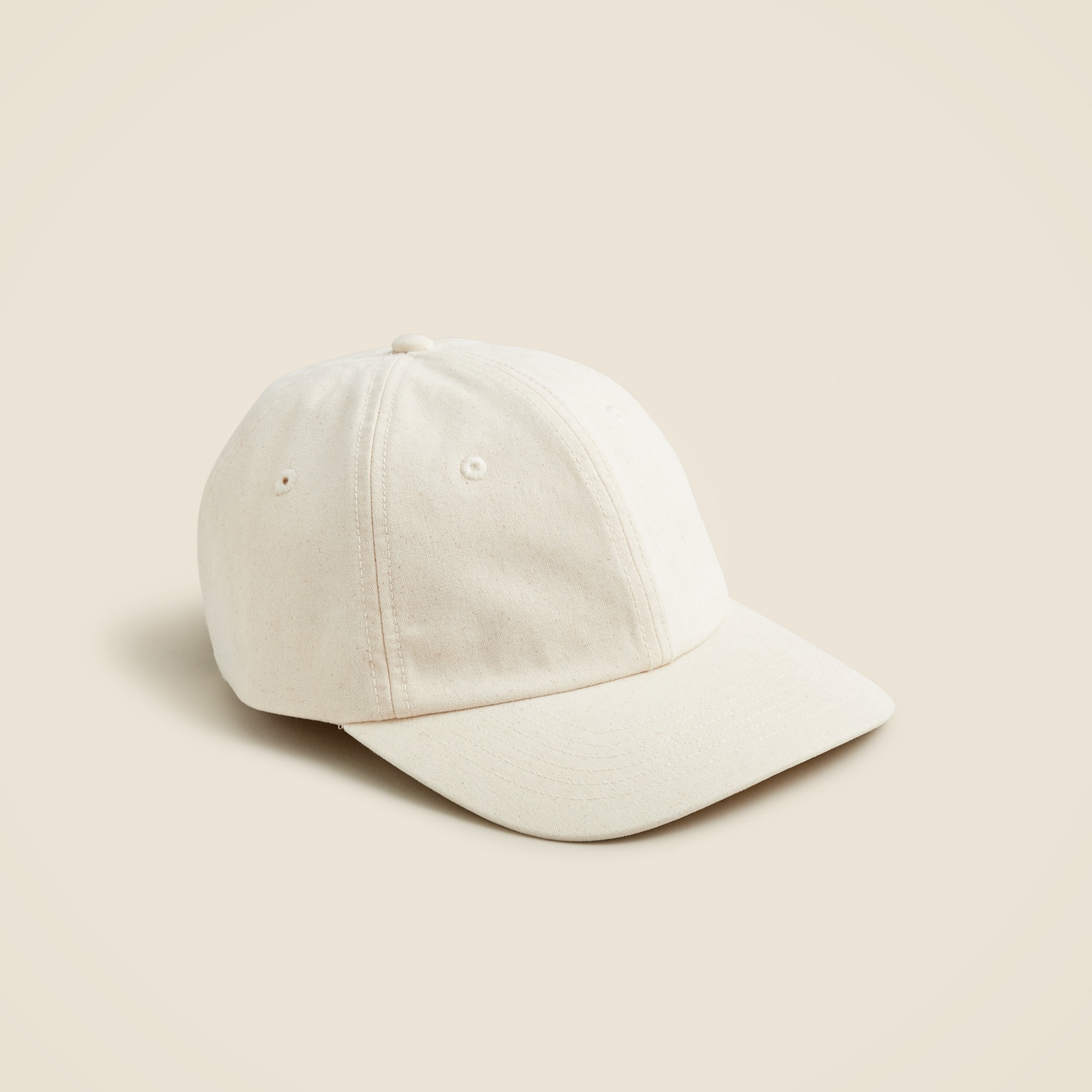 mens Washed canvas baseball cap