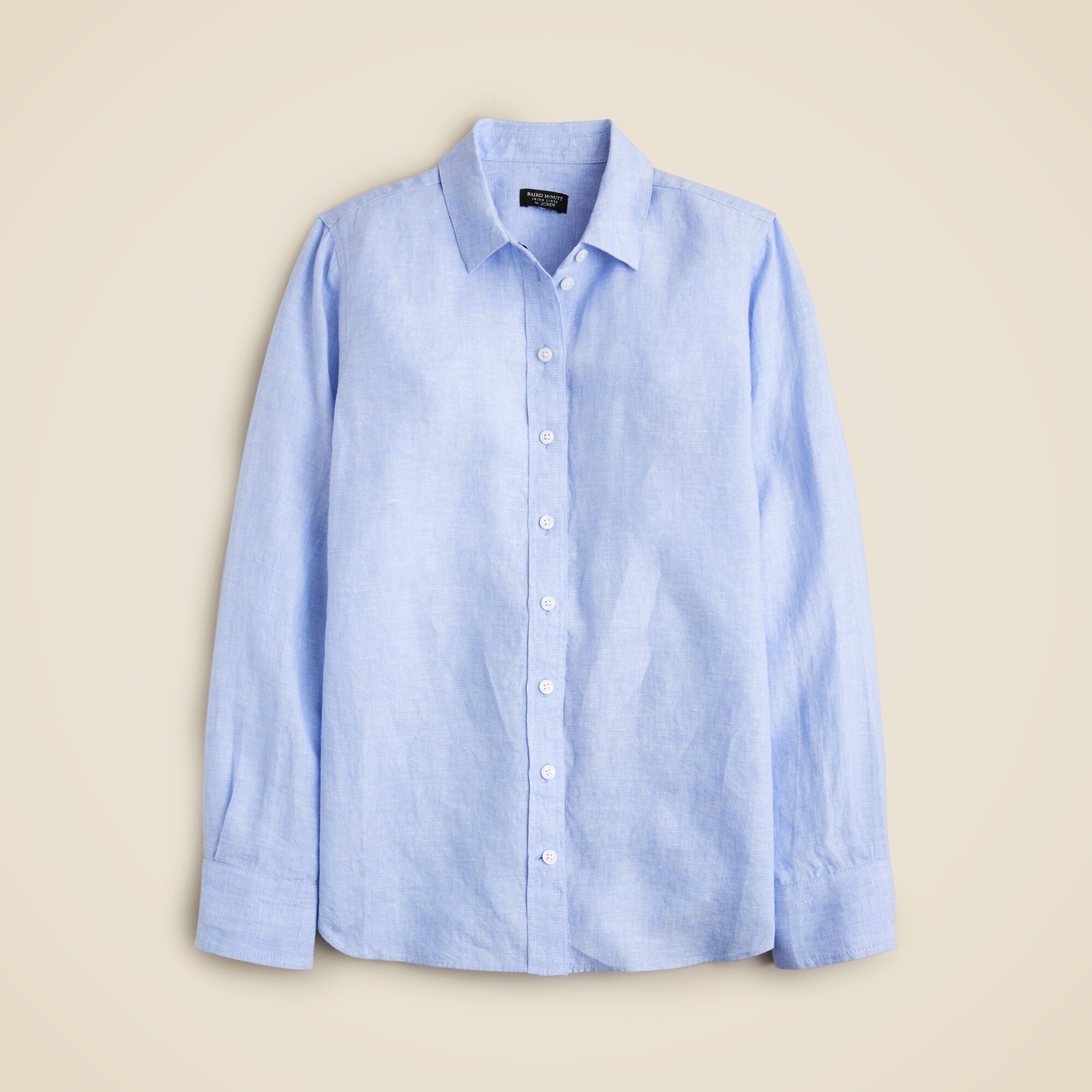  Wren slim shirt in Baird McNutt Irish linen