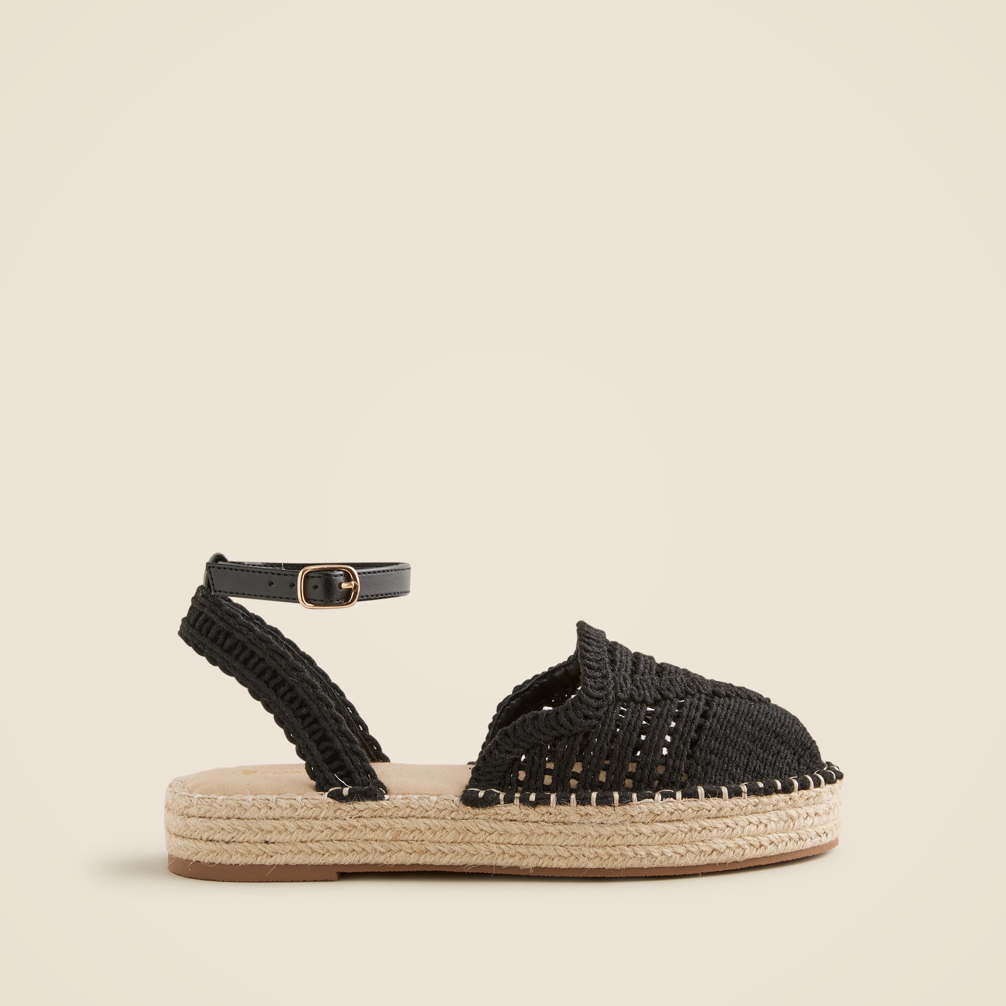 girls Girls' platform espadrille sandals