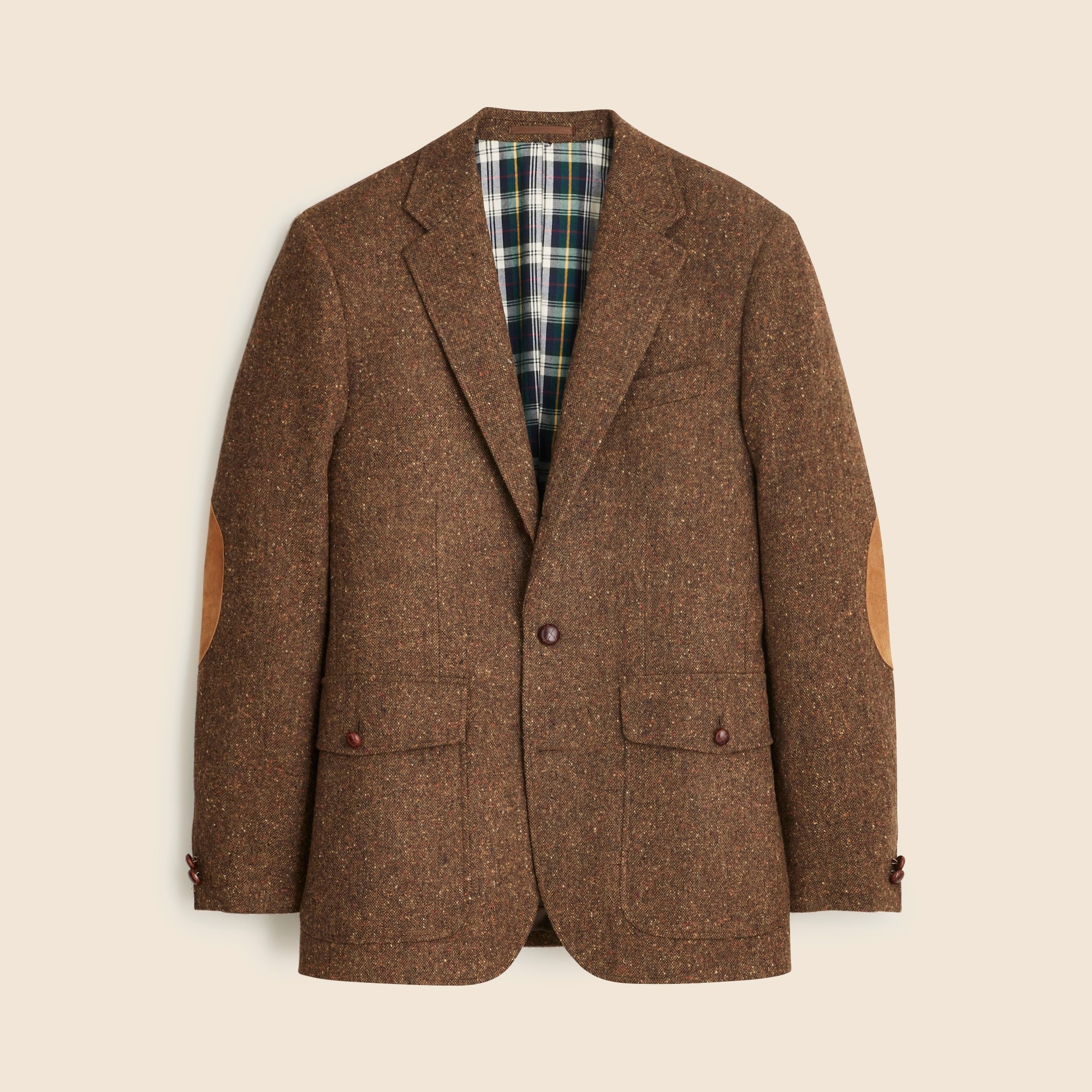 mens Limited-edition Crosby Classic-fit blazer in handwoven Irish Donegal wool