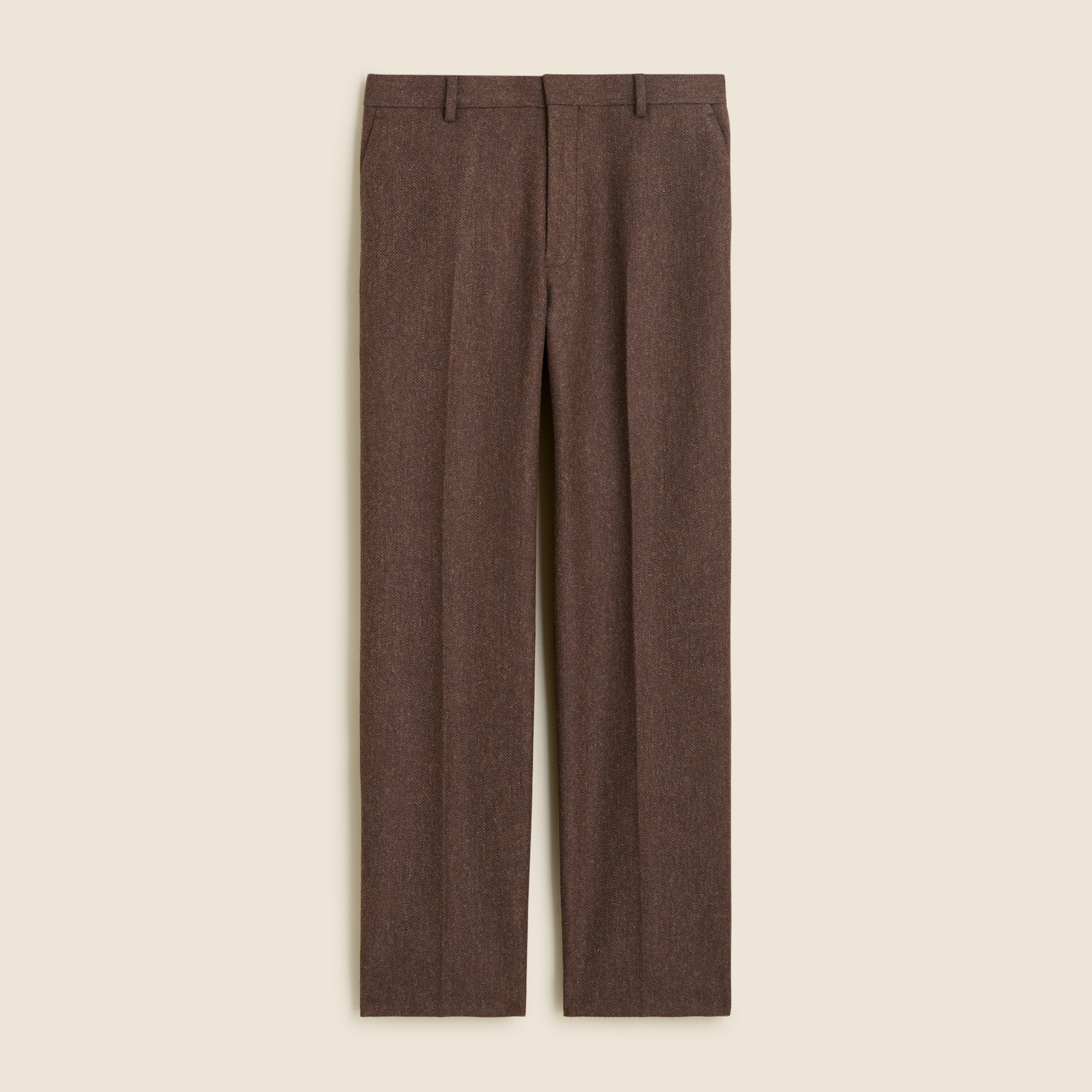 mens Kenmare Relaxed-fit suit pant in English cotton-wool blend